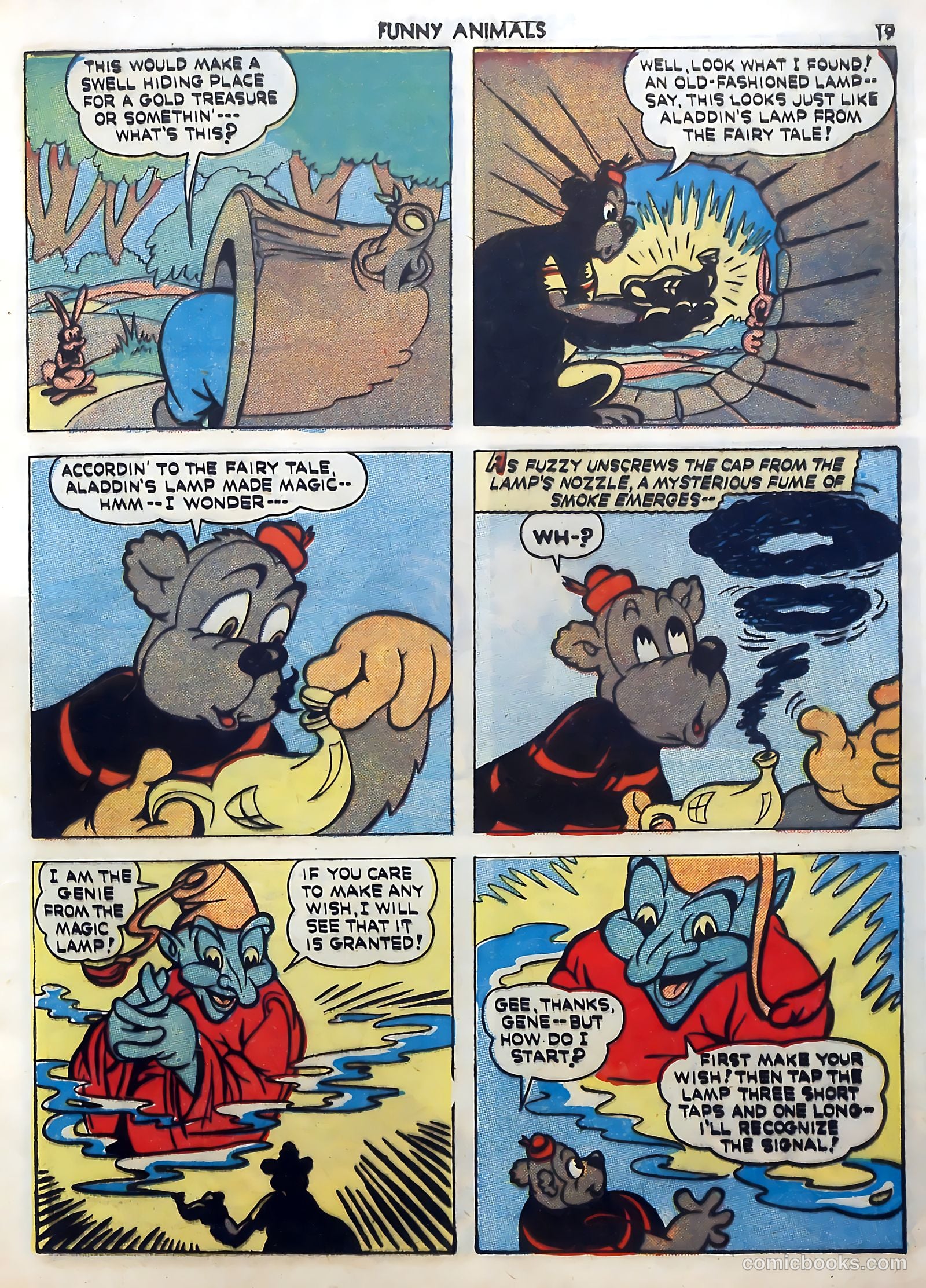 Fawcett's Funny Animals #5 (1943) — page 19 of 68