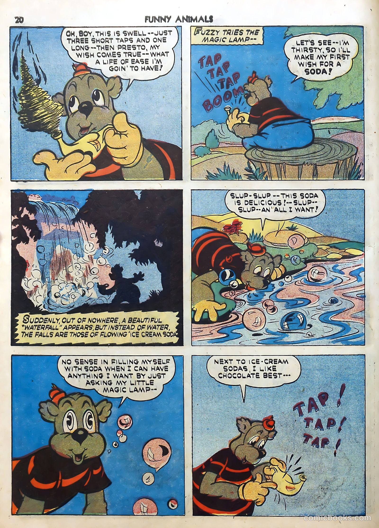 Fawcett's Funny Animals #5 (1943) — page 20 of 68