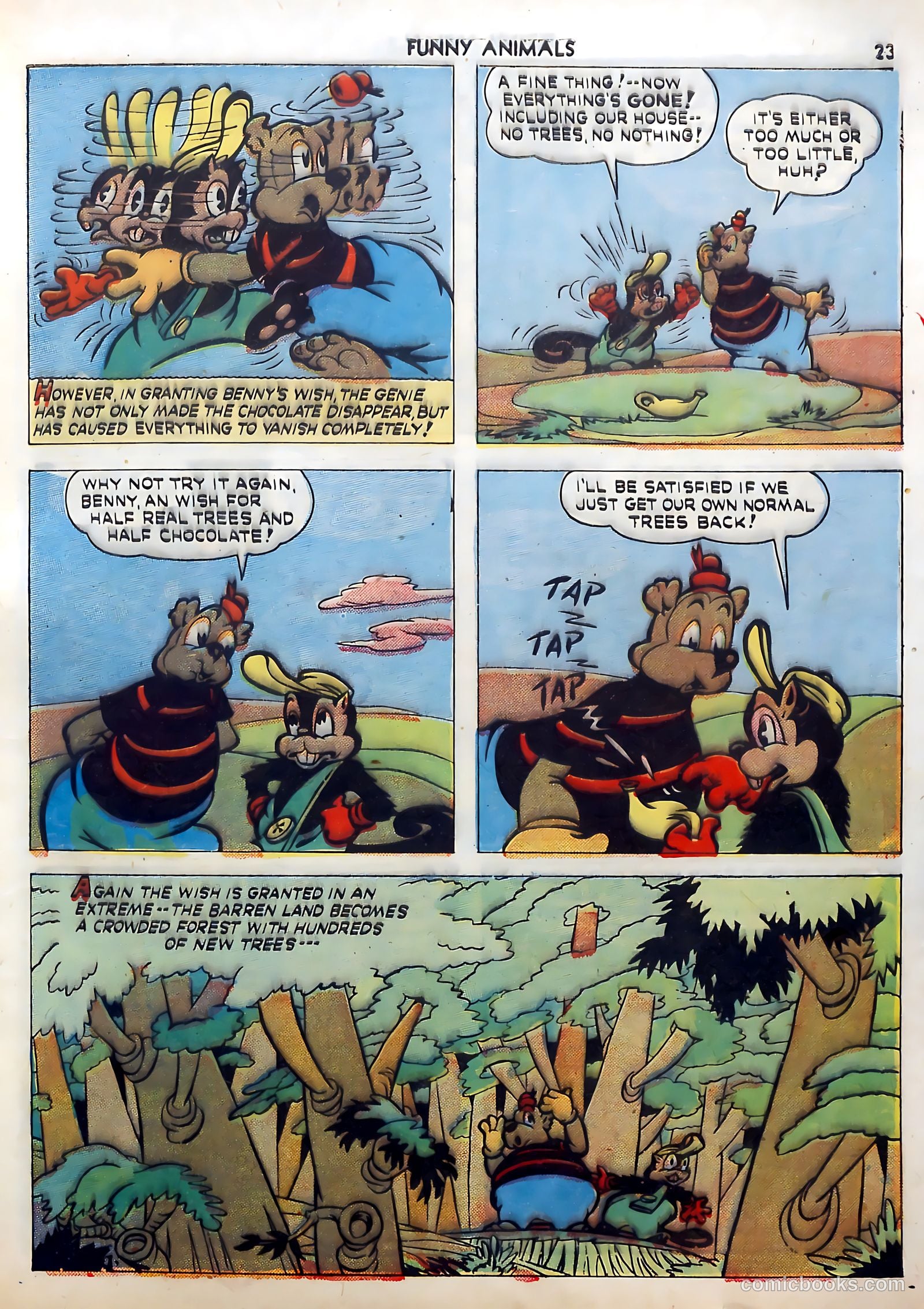 Fawcett's Funny Animals #5 (1943) — page 23 of 68