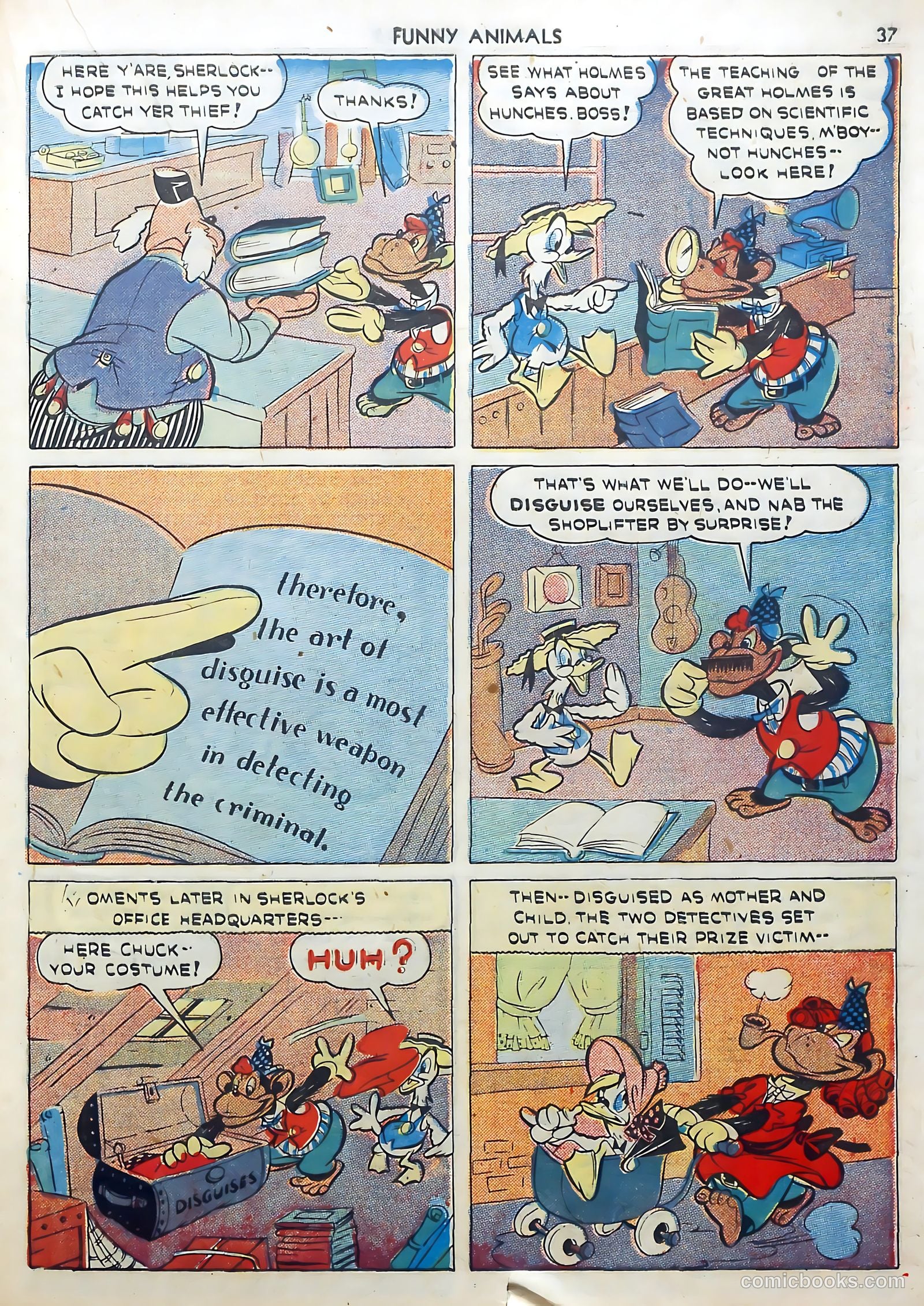 Fawcett's Funny Animals #5 (1943) — page 37 of 68