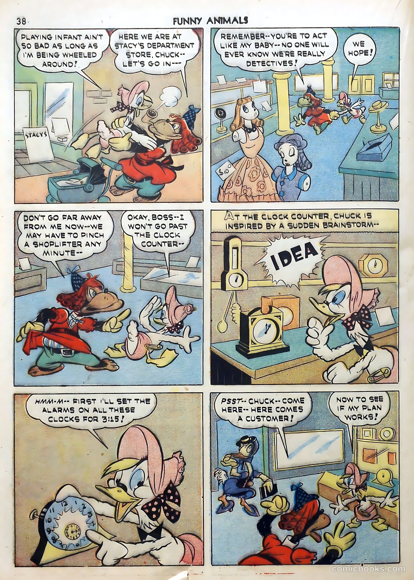 Fawcett's Funny Animals #5 (1943) — page 38 of 68