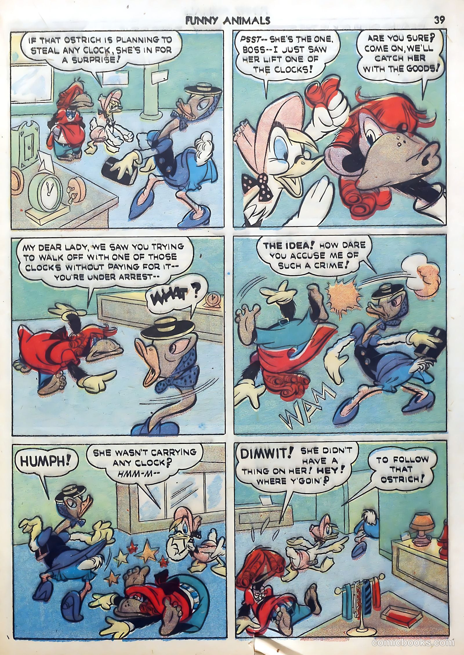 Fawcett's Funny Animals #5 (1943) — page 39 of 68
