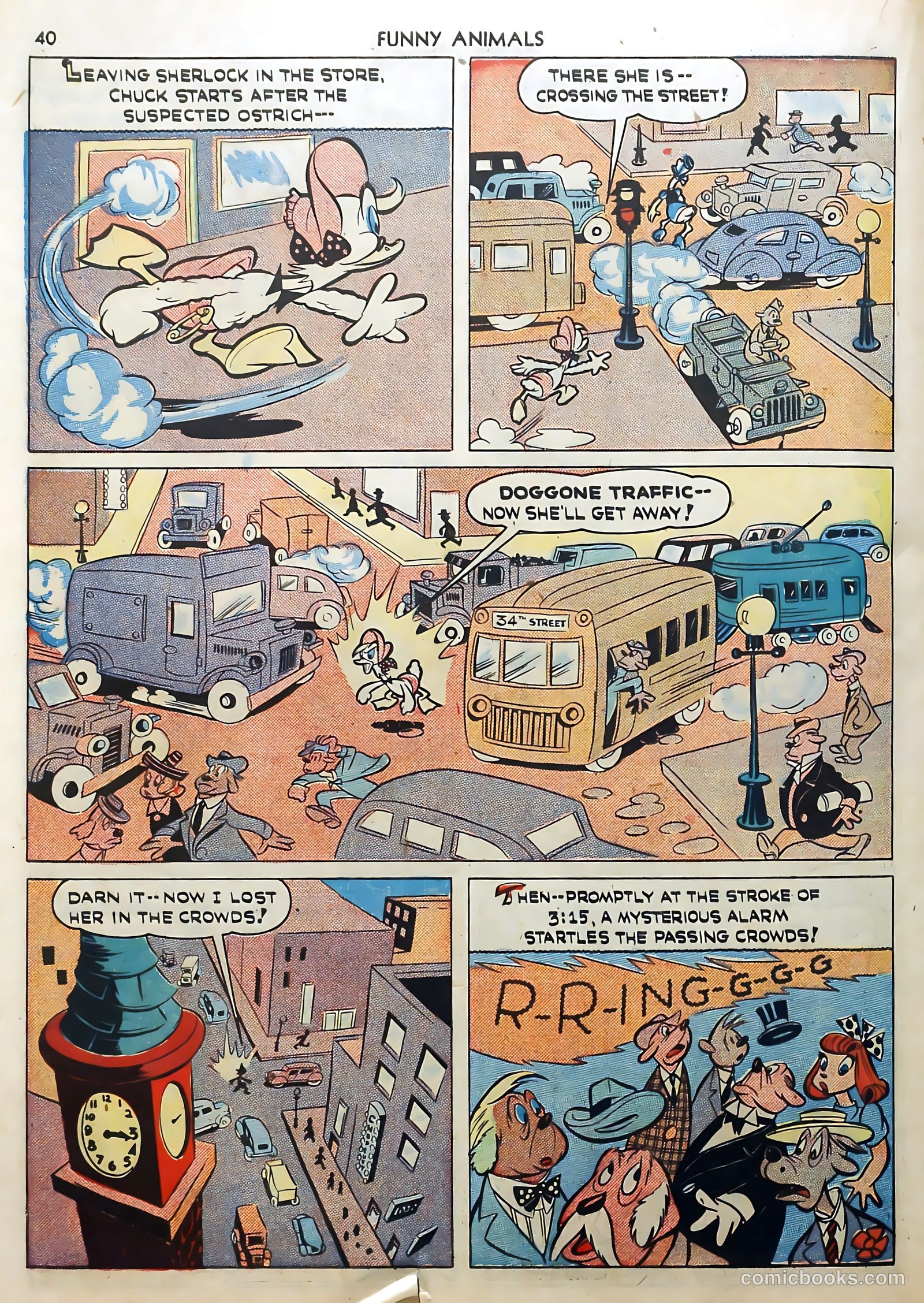 Fawcett's Funny Animals #5 (1943) — page 40 of 68
