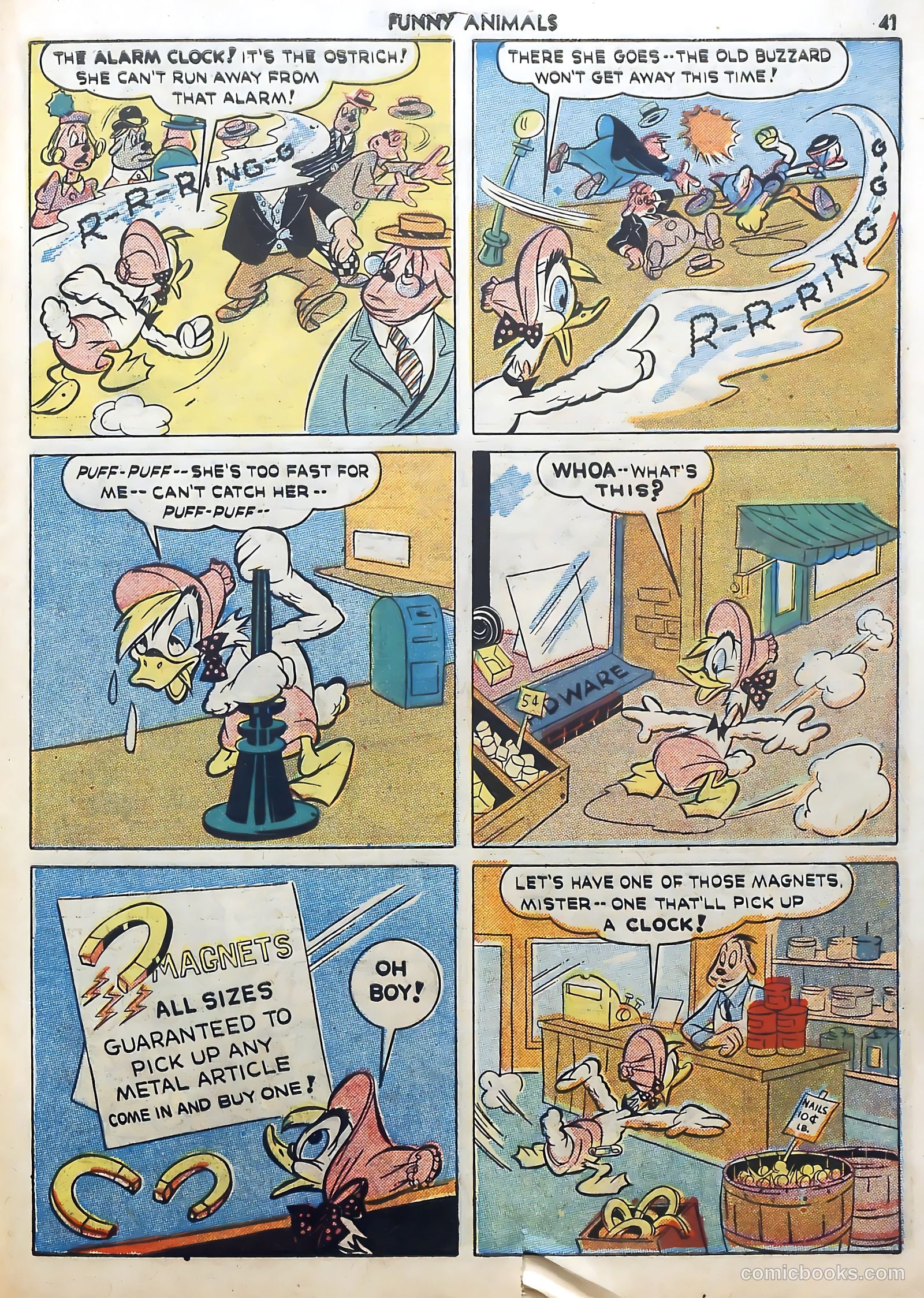 Fawcett's Funny Animals #5 (1943) — page 41 of 68