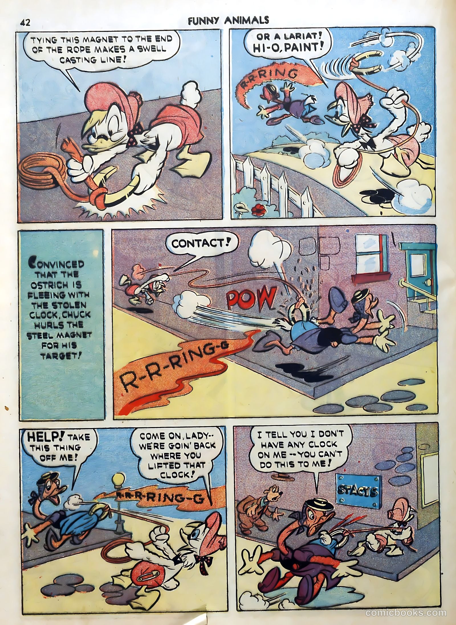 Fawcett's Funny Animals #5 (1943) — page 42 of 68