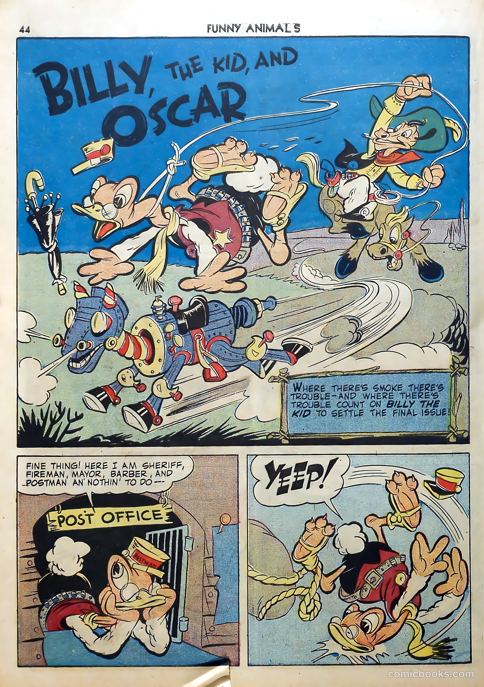 Fawcett's Funny Animals #5 (1943) — page 44 of 68
