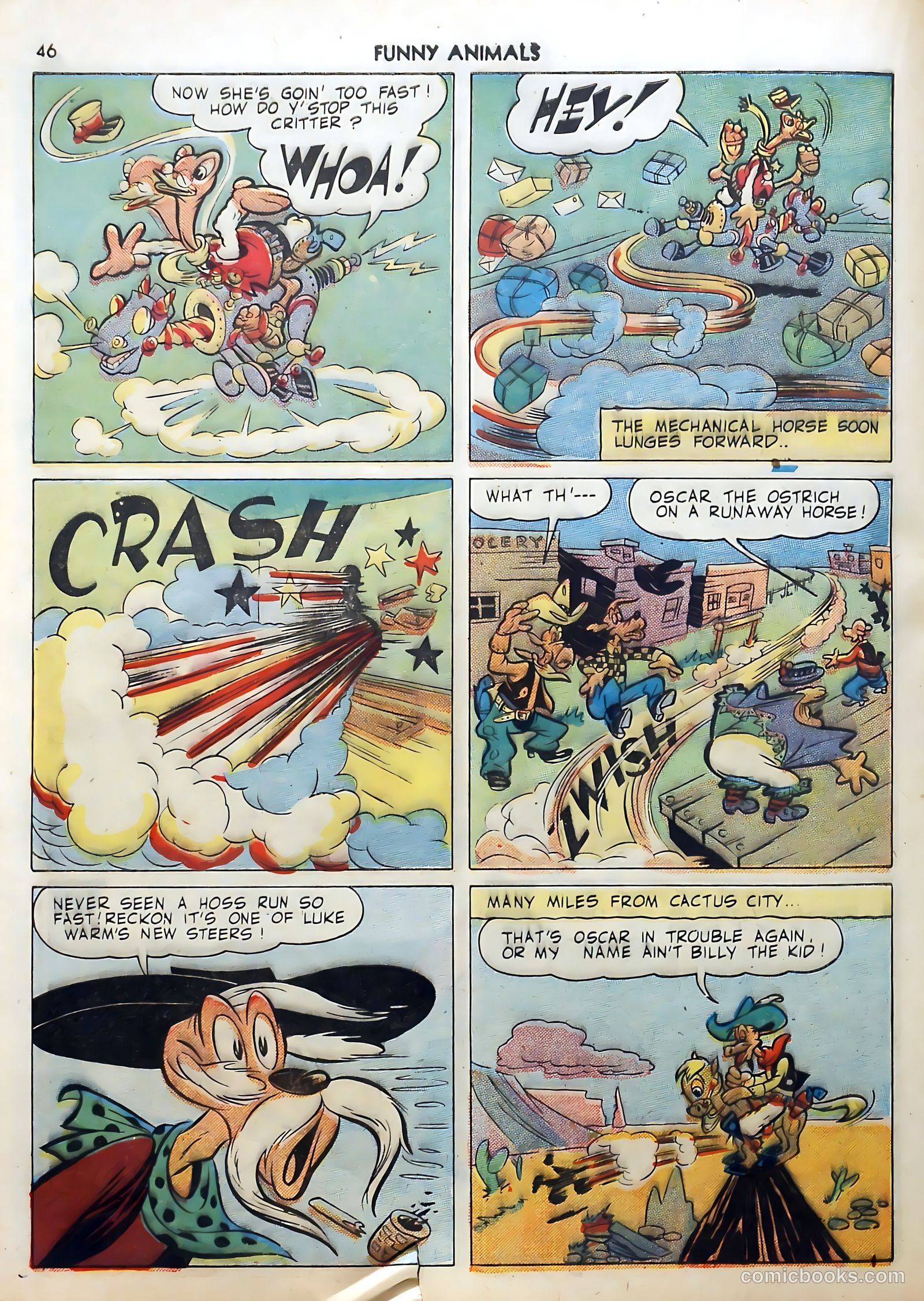 Fawcett's Funny Animals #5 (1943) — page 46 of 68