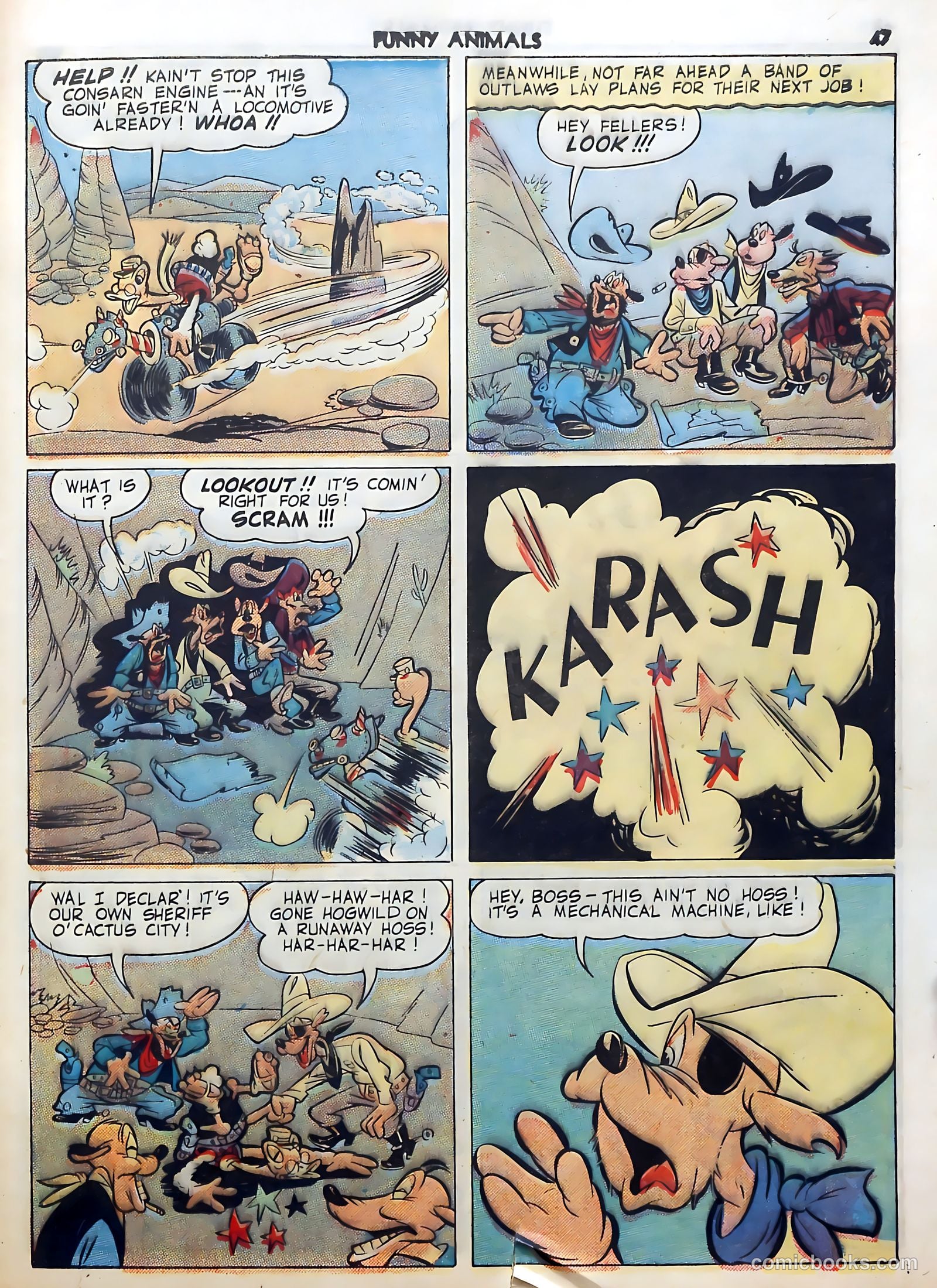 Fawcett's Funny Animals #5 (1943) — page 47 of 68