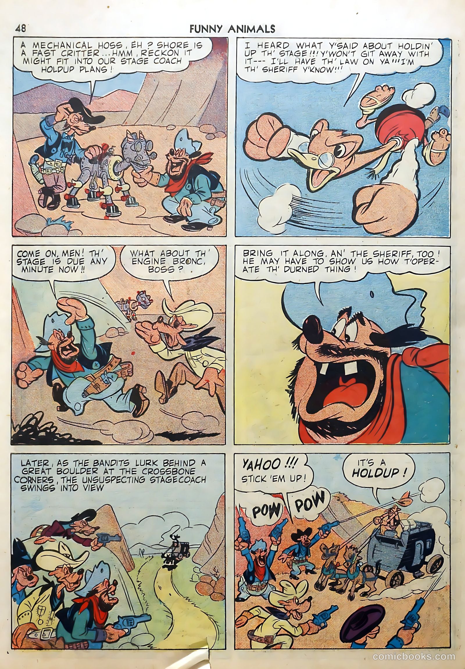 Fawcett's Funny Animals #5 (1943) — page 48 of 68