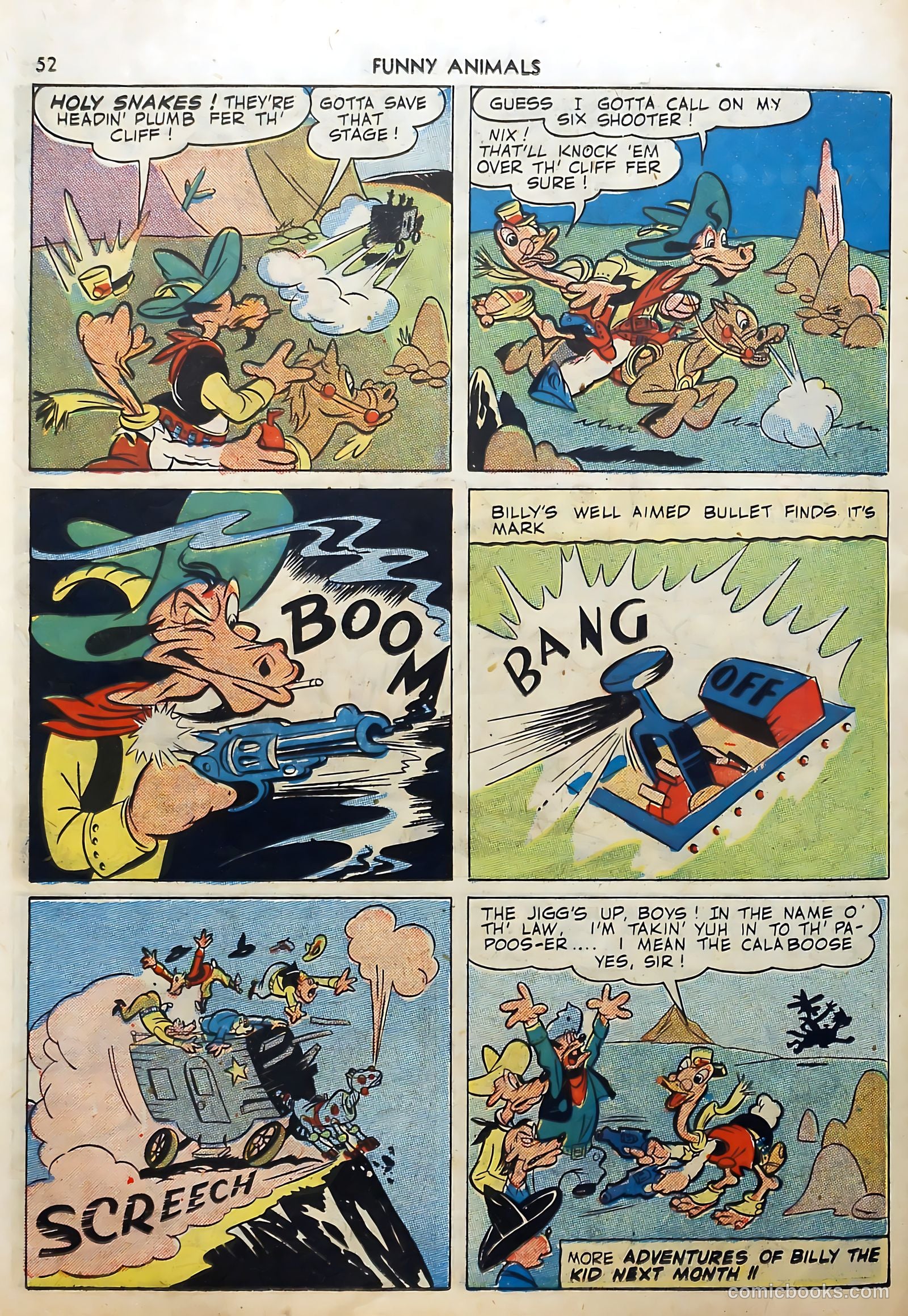 Fawcett's Funny Animals #5 (1943) — page 52 of 68