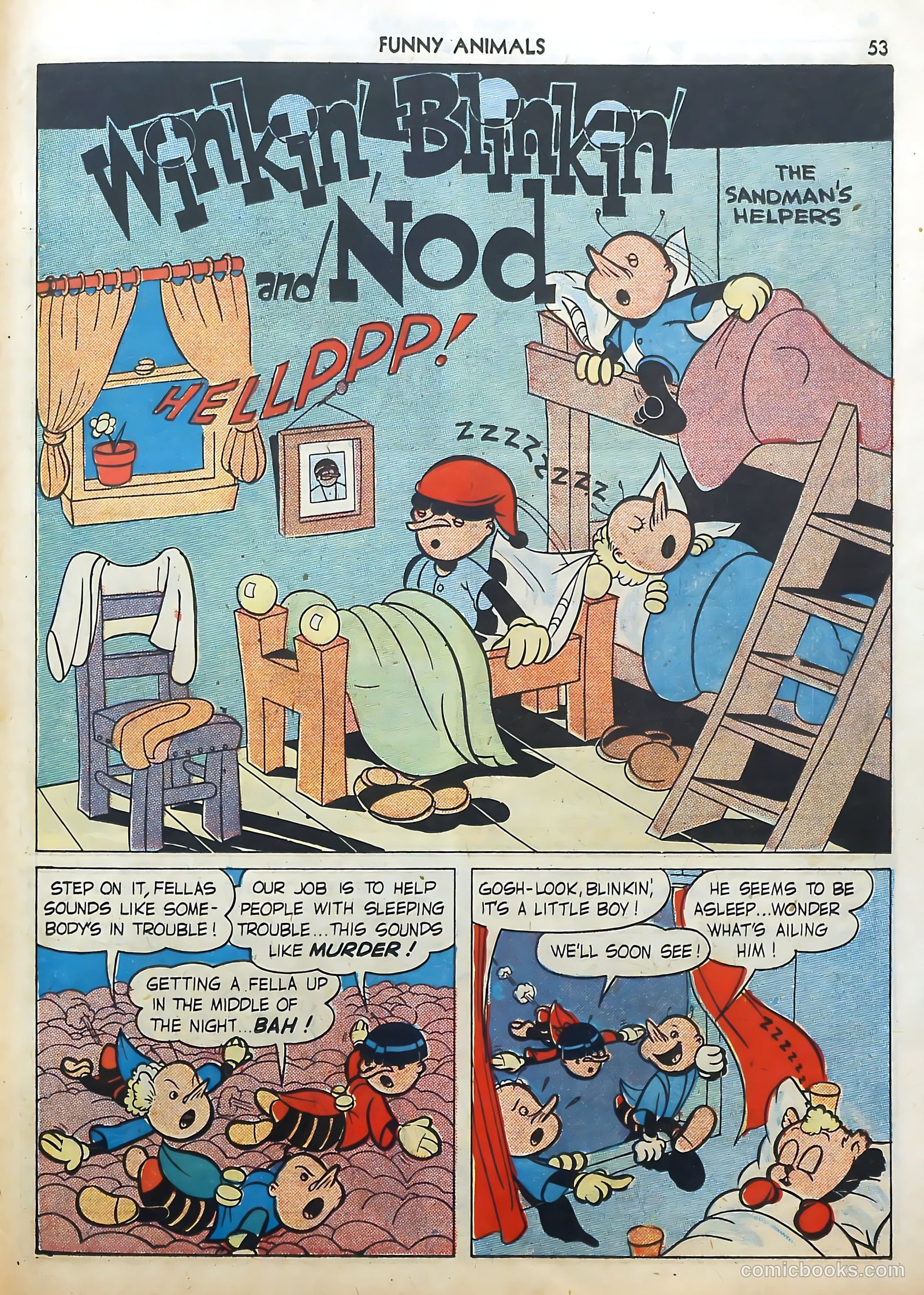 Fawcett's Funny Animals #5 (1943) — page 53 of 68