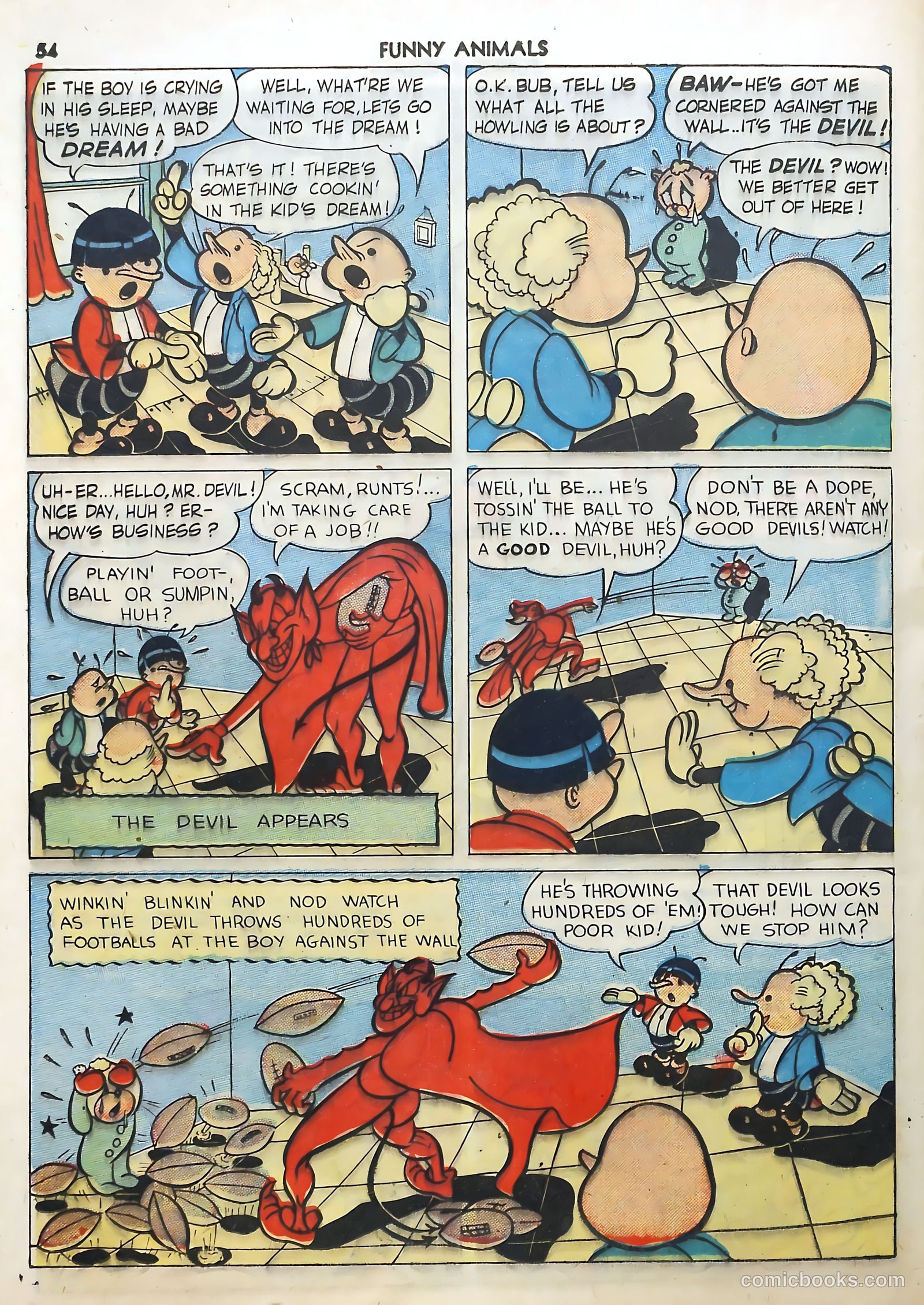 Fawcett's Funny Animals #5 (1943) — page 54 of 68
