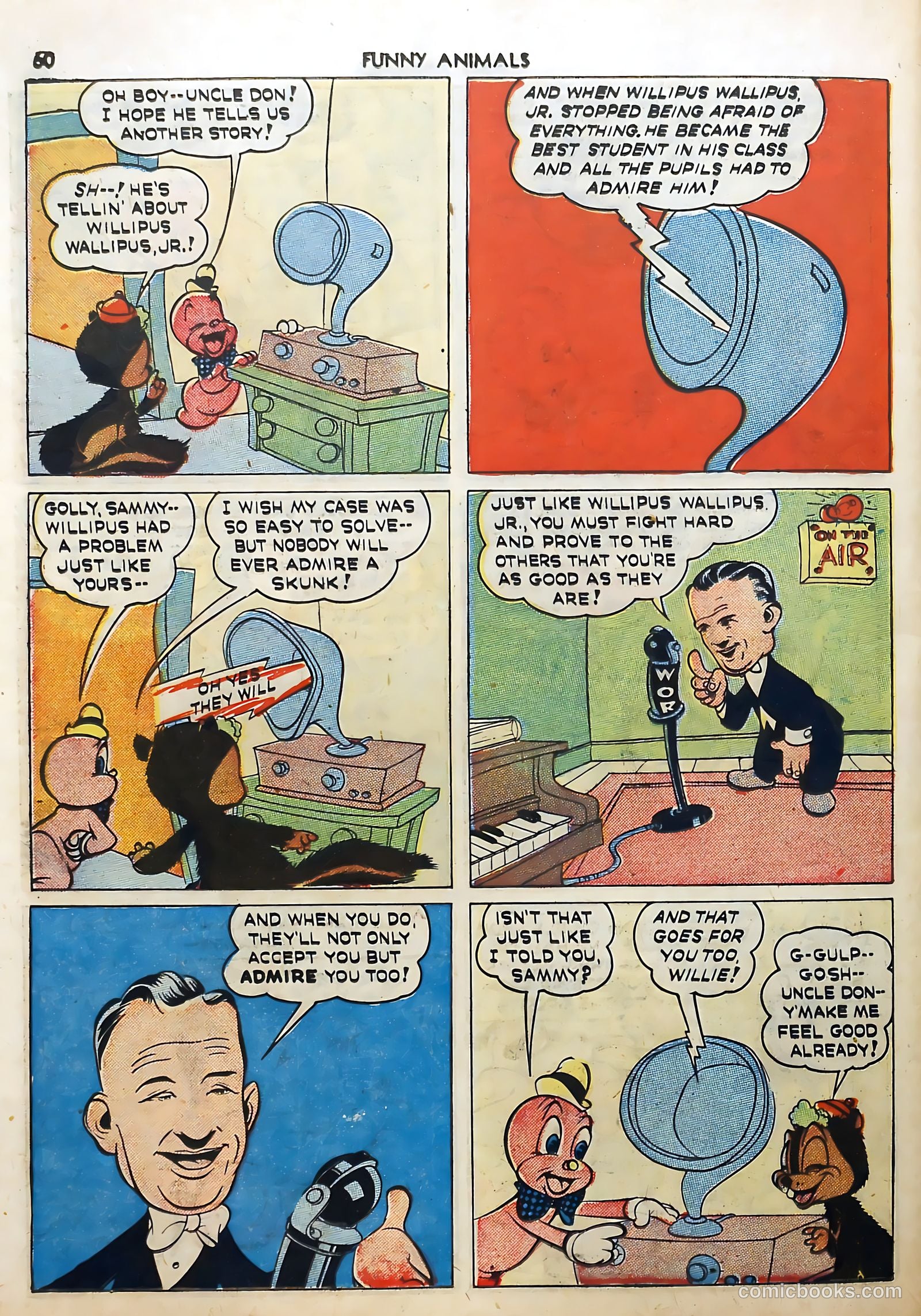 Fawcett's Funny Animals #5 (1943) — page 60 of 68