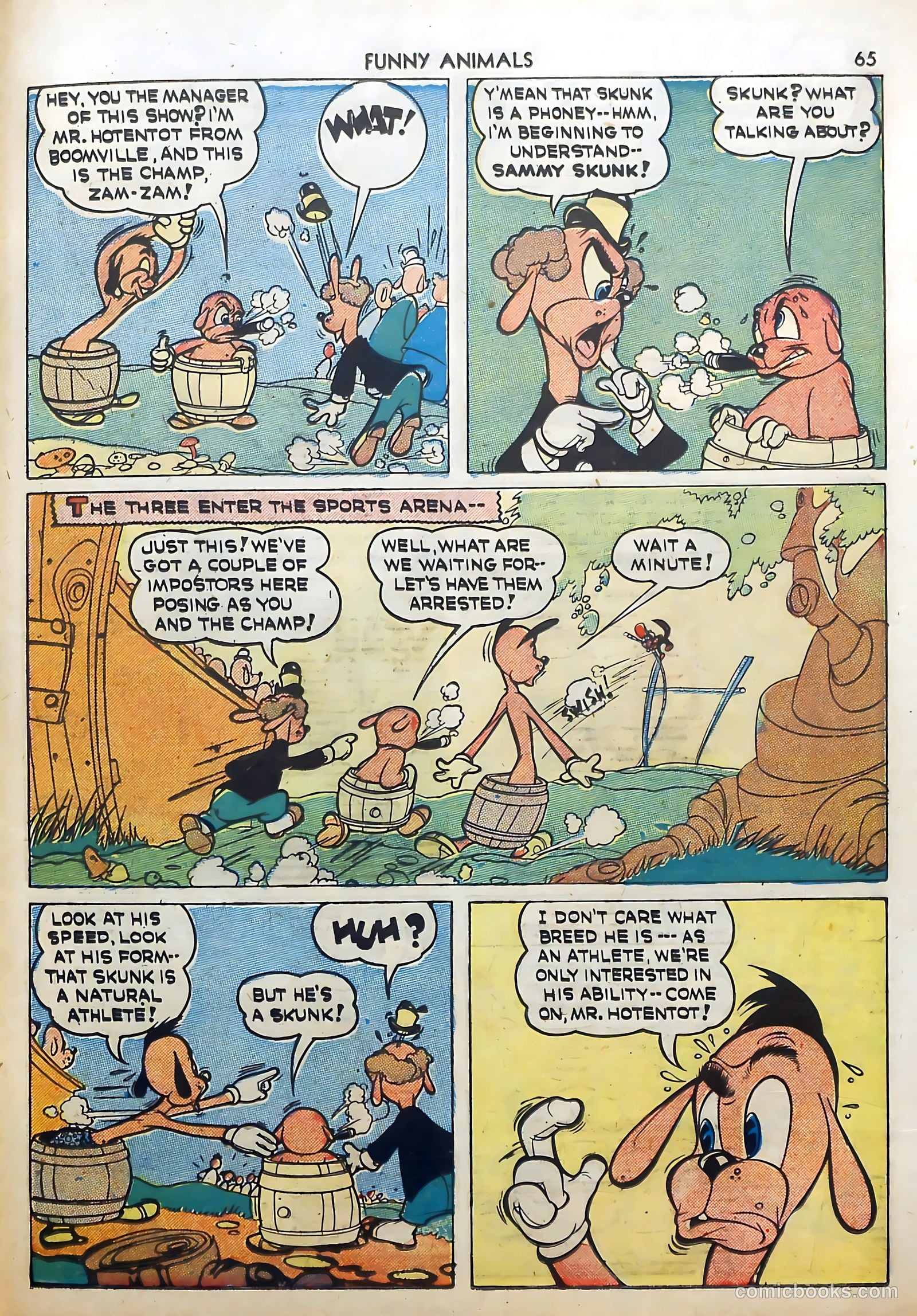 Fawcett's Funny Animals #5 (1943) — page 65 of 68