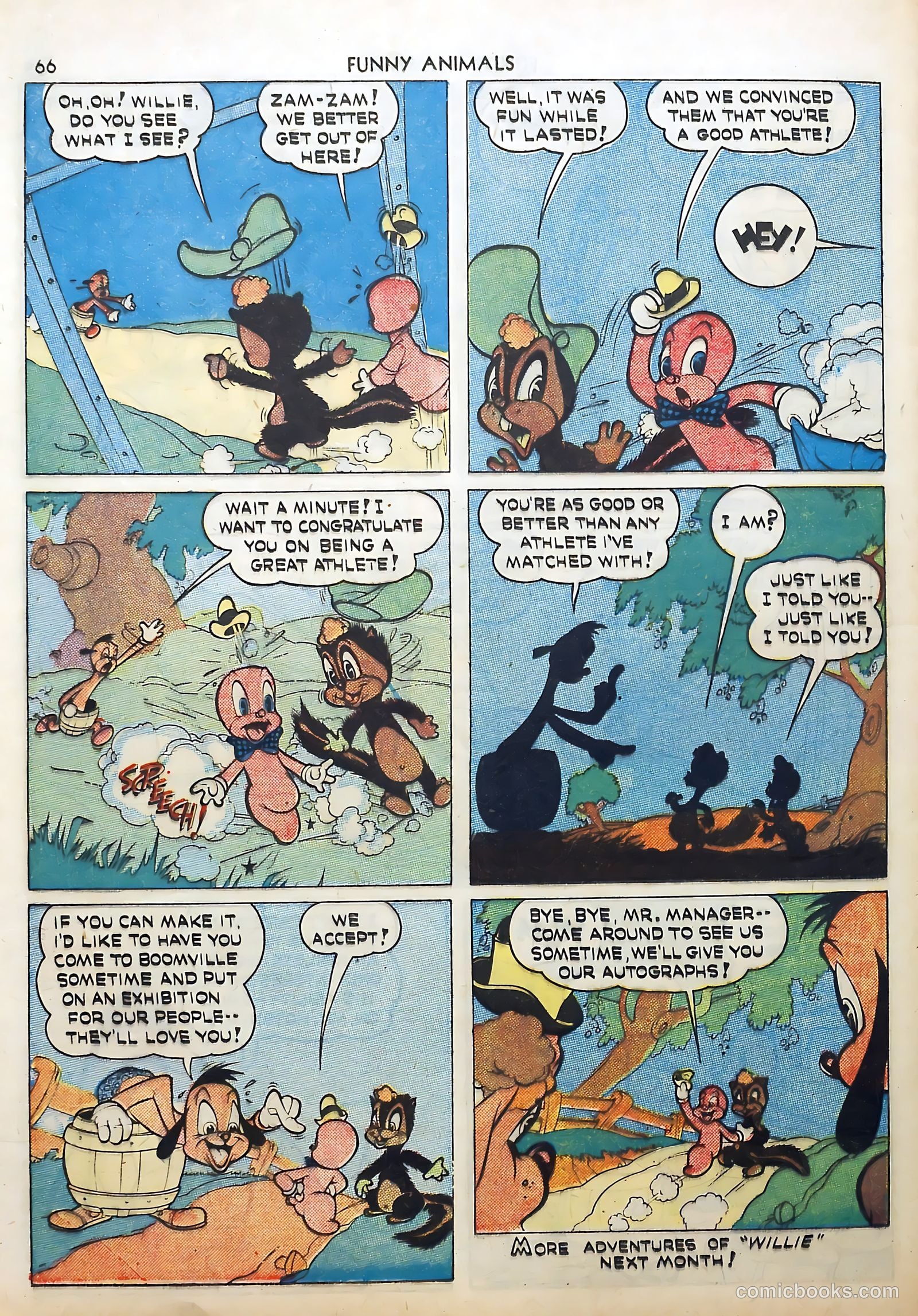 Fawcett's Funny Animals #5 (1943) — page 66 of 68