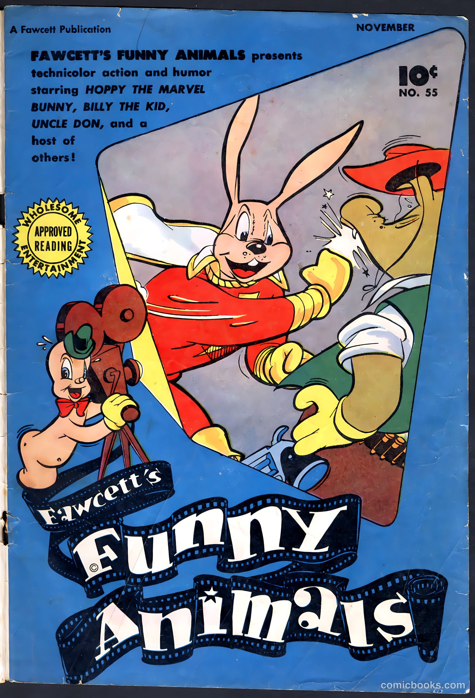 Fawcett's Funny Animals #55