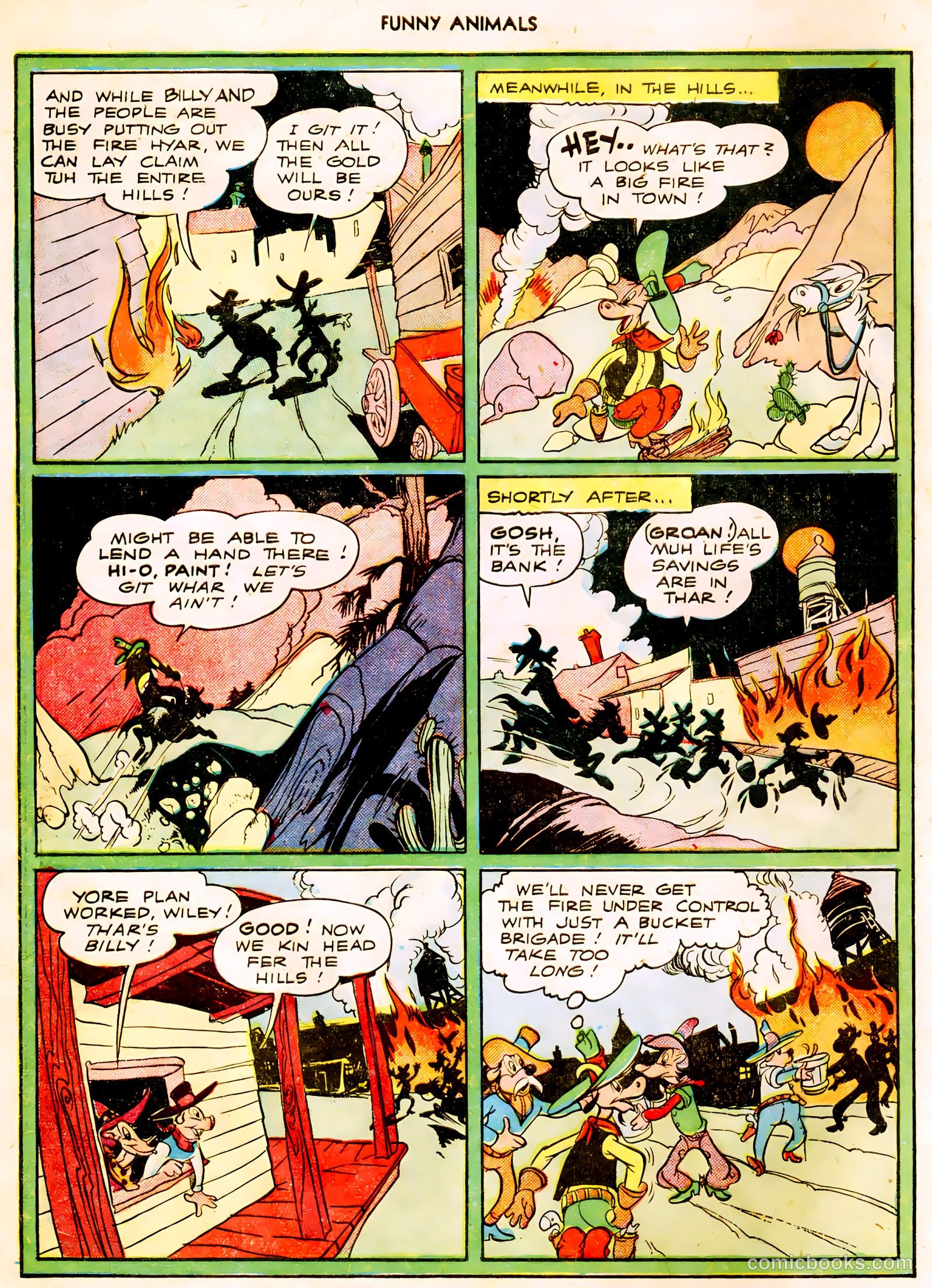Fawcett's Funny Animals #55 (1947) — page 6 of 37
