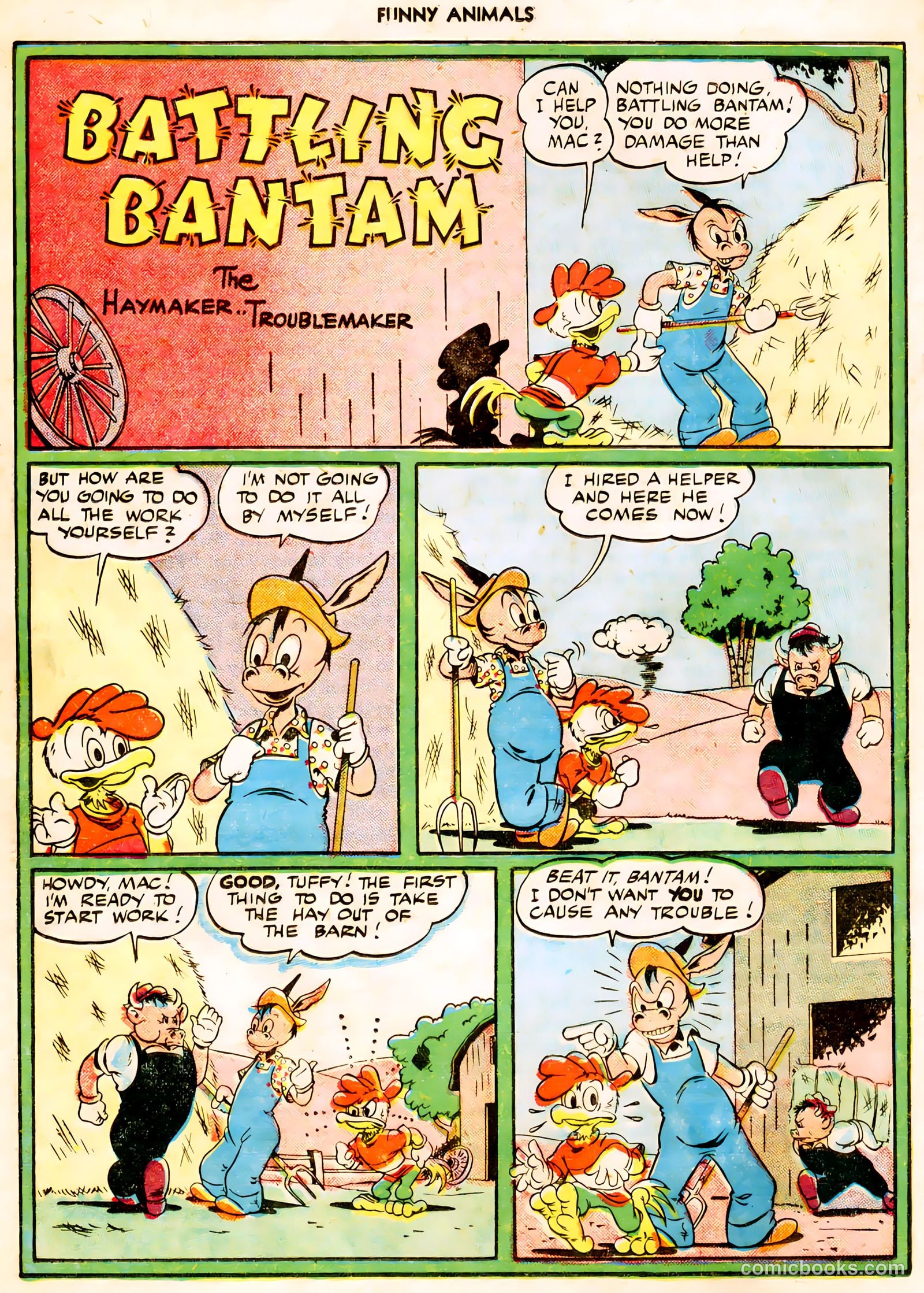 Fawcett's Funny Animals #55 (1947) — page 18 of 37