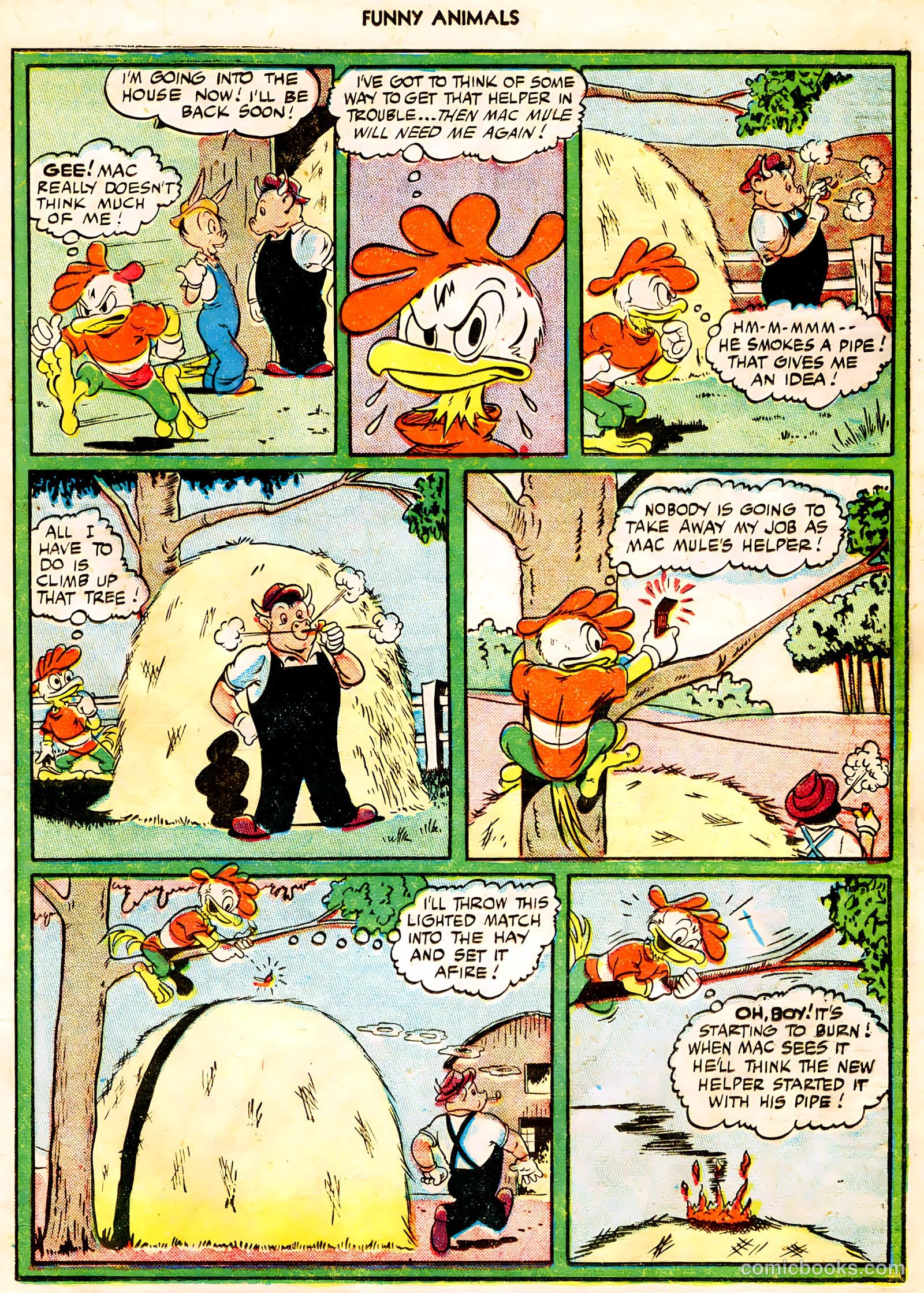 Fawcett's Funny Animals #55 (1947) — page 19 of 37