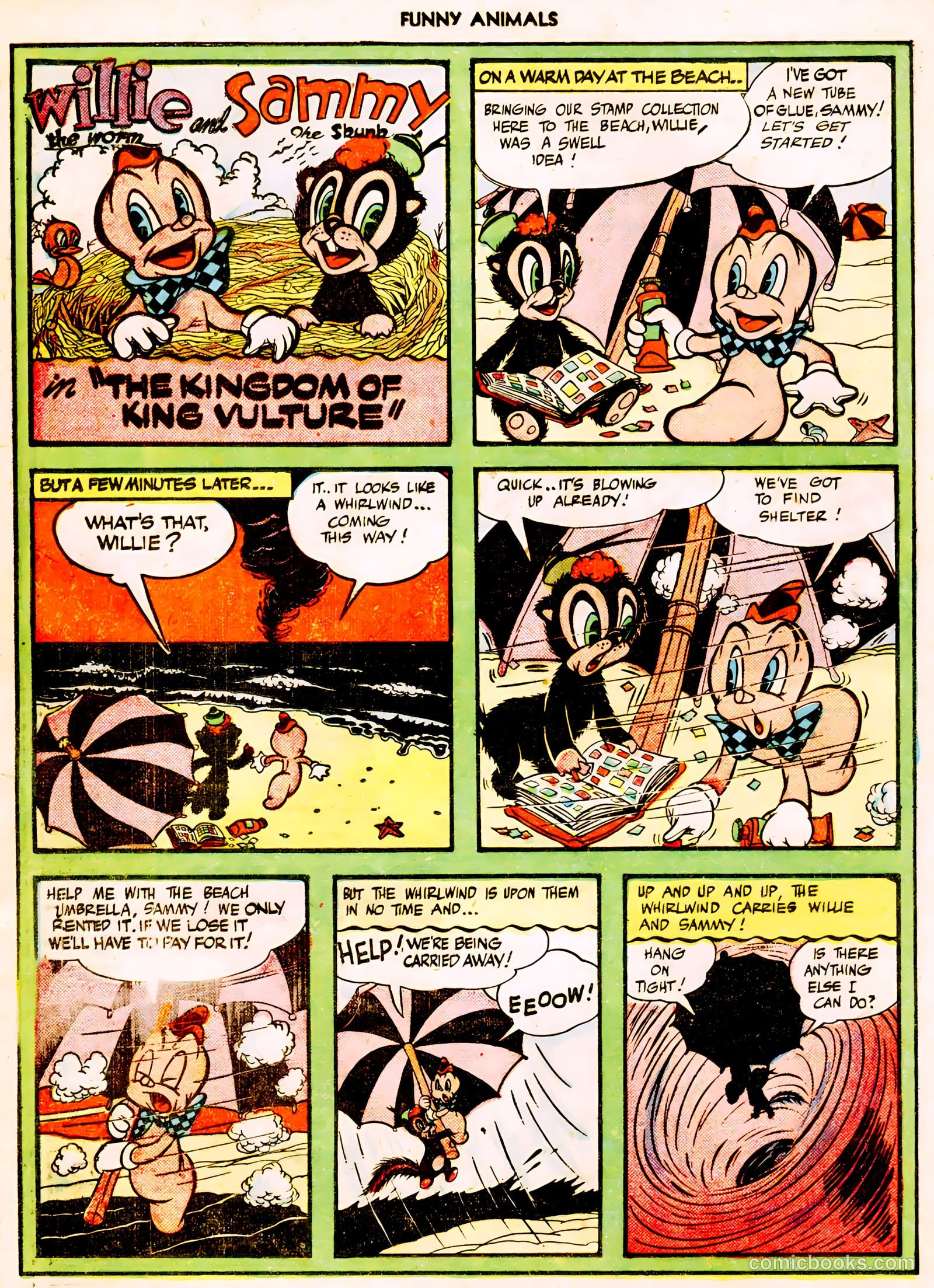 Fawcett's Funny Animals #55 (1947) — page 22 of 37