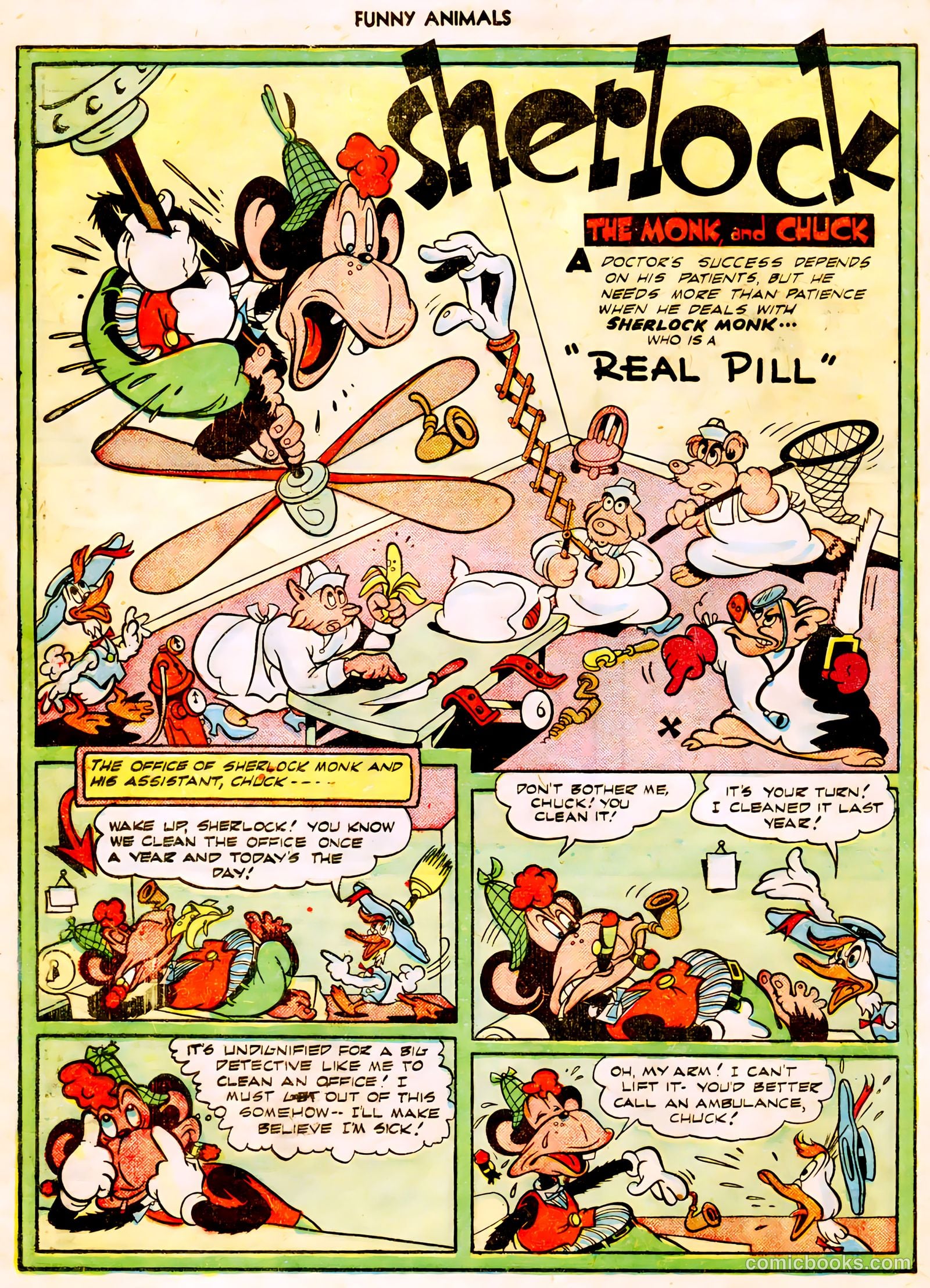 Fawcett's Funny Animals #55 (1947) — page 26 of 37