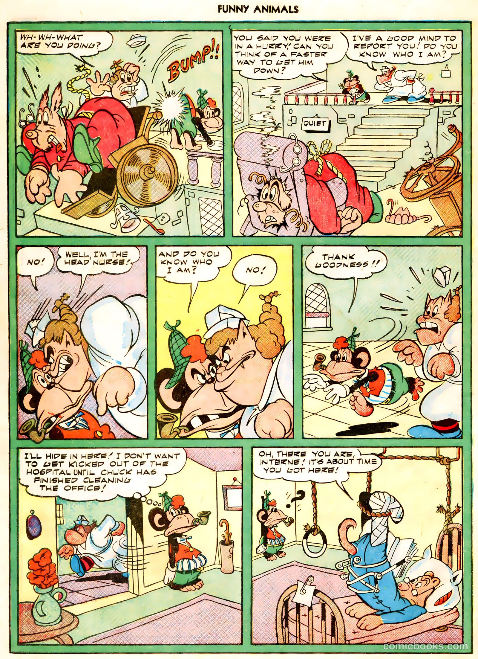 Fawcett's Funny Animals #55 (1947) — page 28 of 37