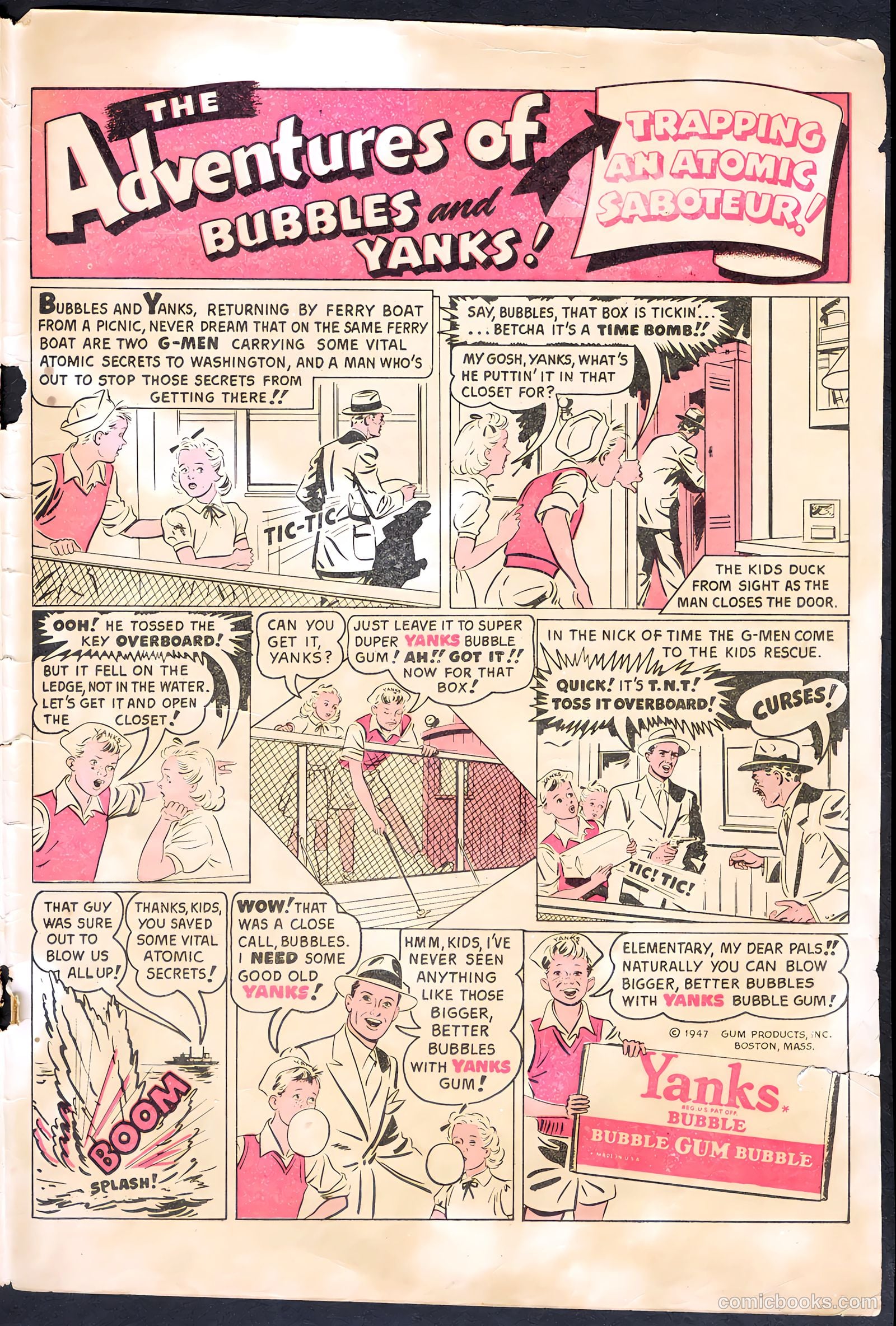 Fawcett's Funny Animals #55 (1947) — page 35 of 37