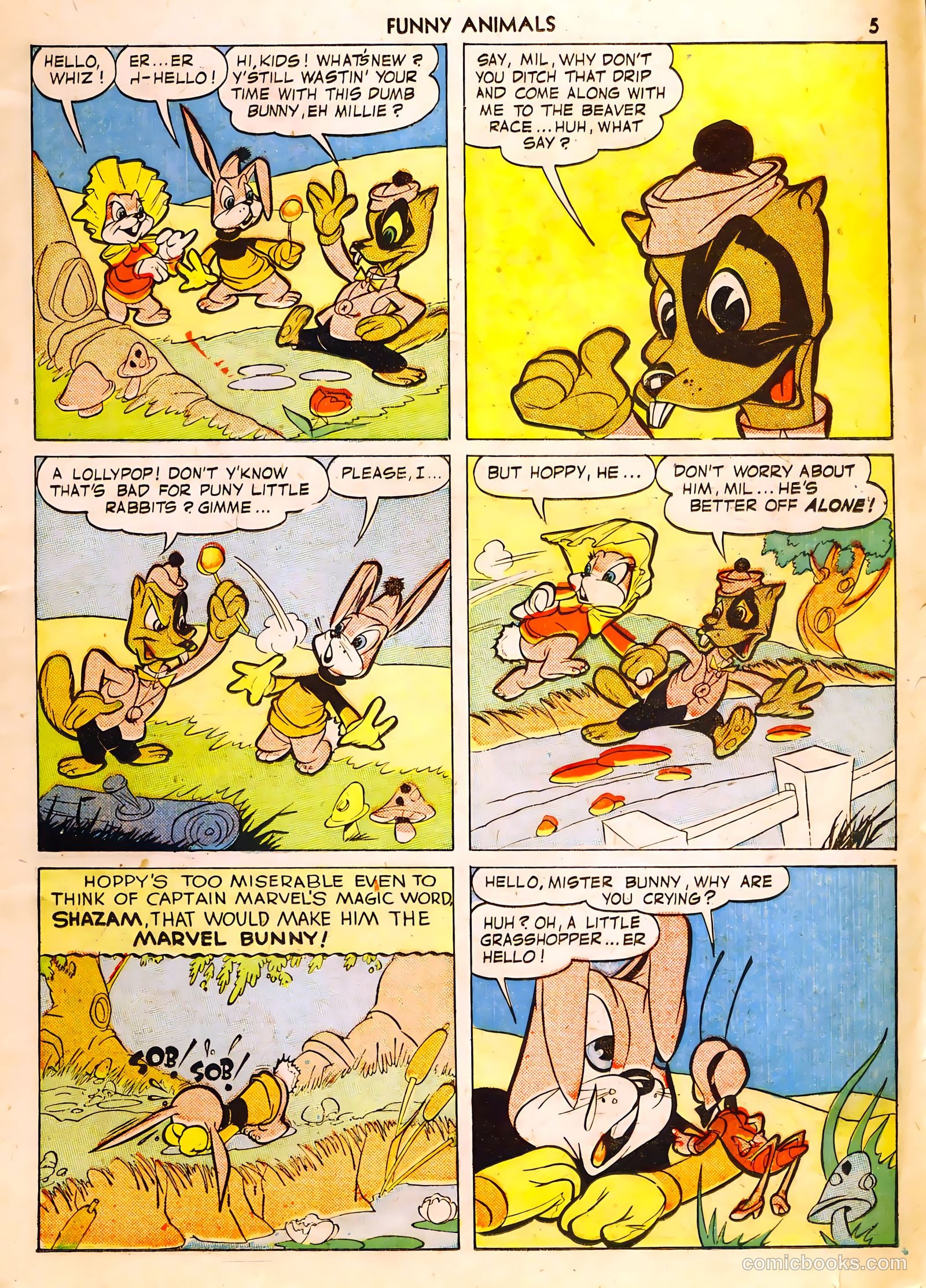 Fawcett's Funny Animals #6 (1943) — page 5 of 68