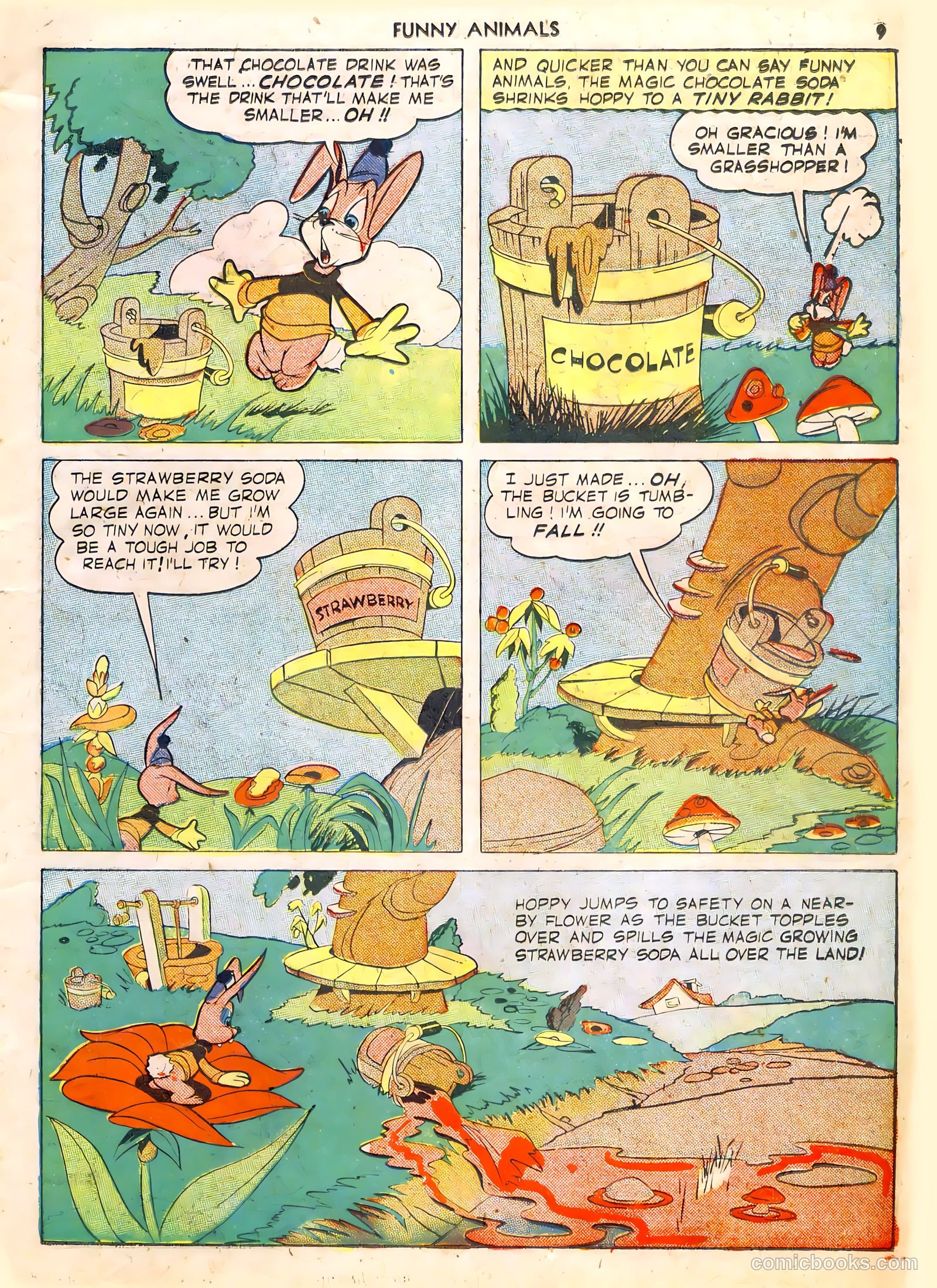 Fawcett's Funny Animals #6 (1943) — page 9 of 68