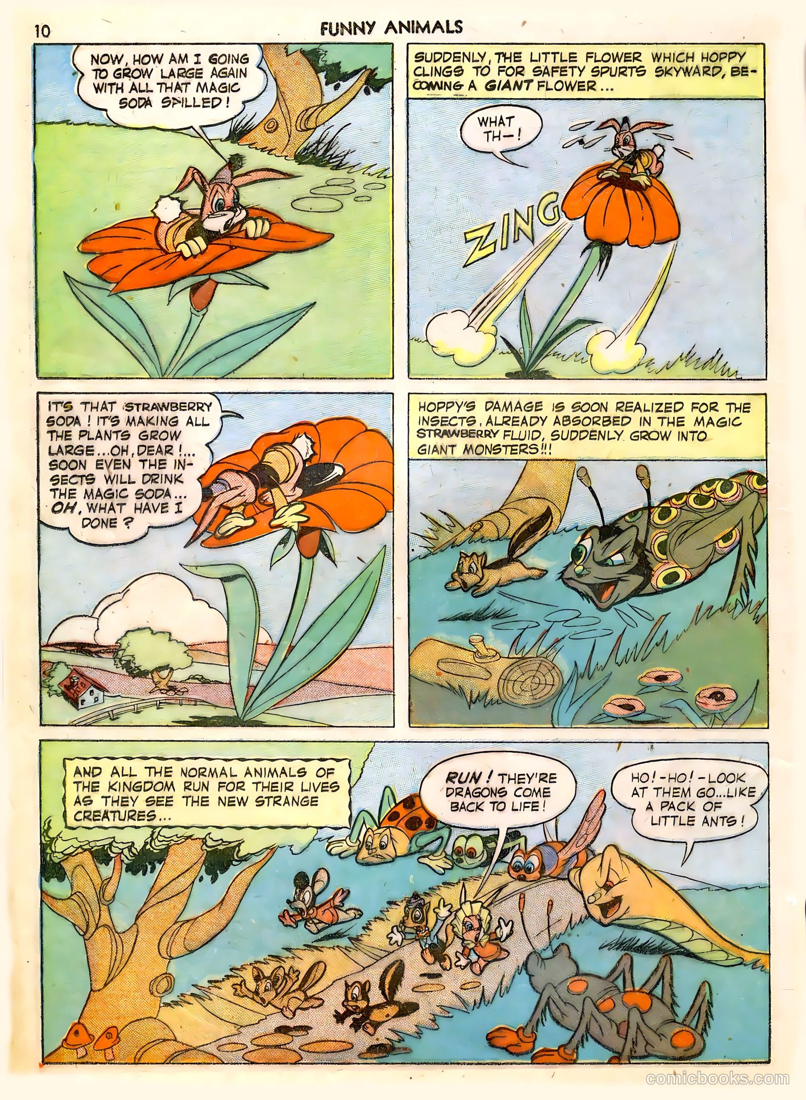Fawcett's Funny Animals #6 (1943) — page 10 of 68