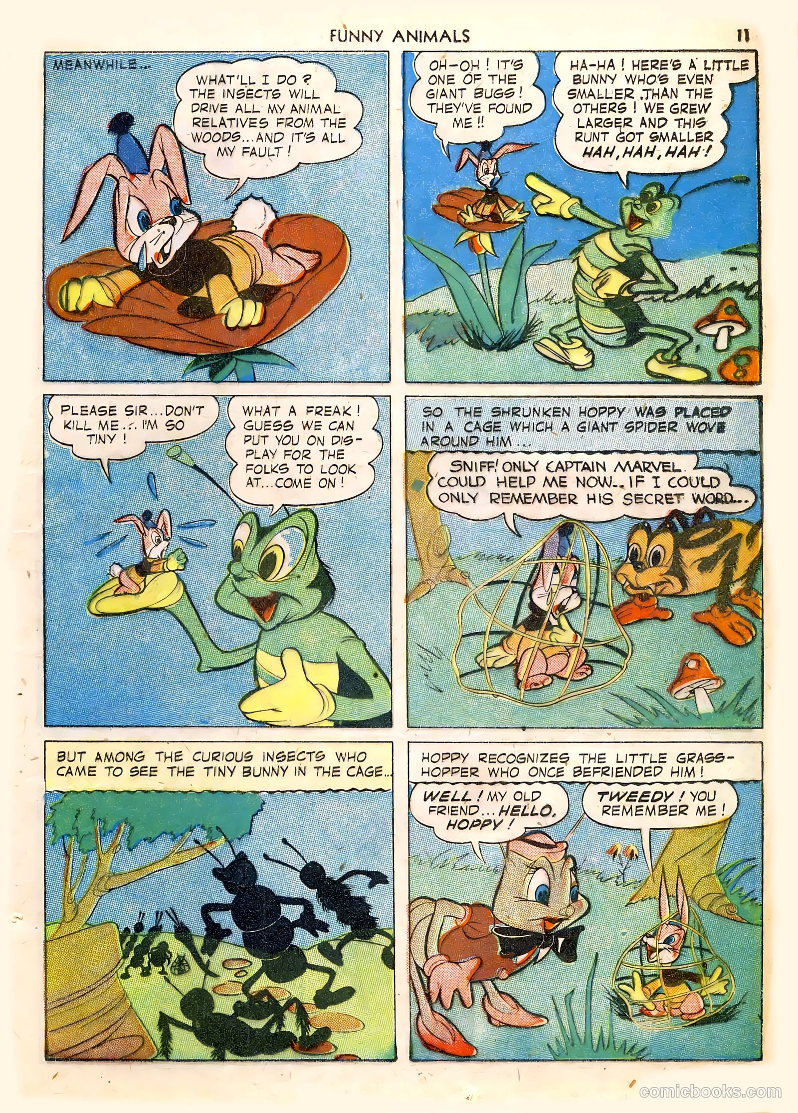 Fawcett's Funny Animals #6 (1943) — page 11 of 68