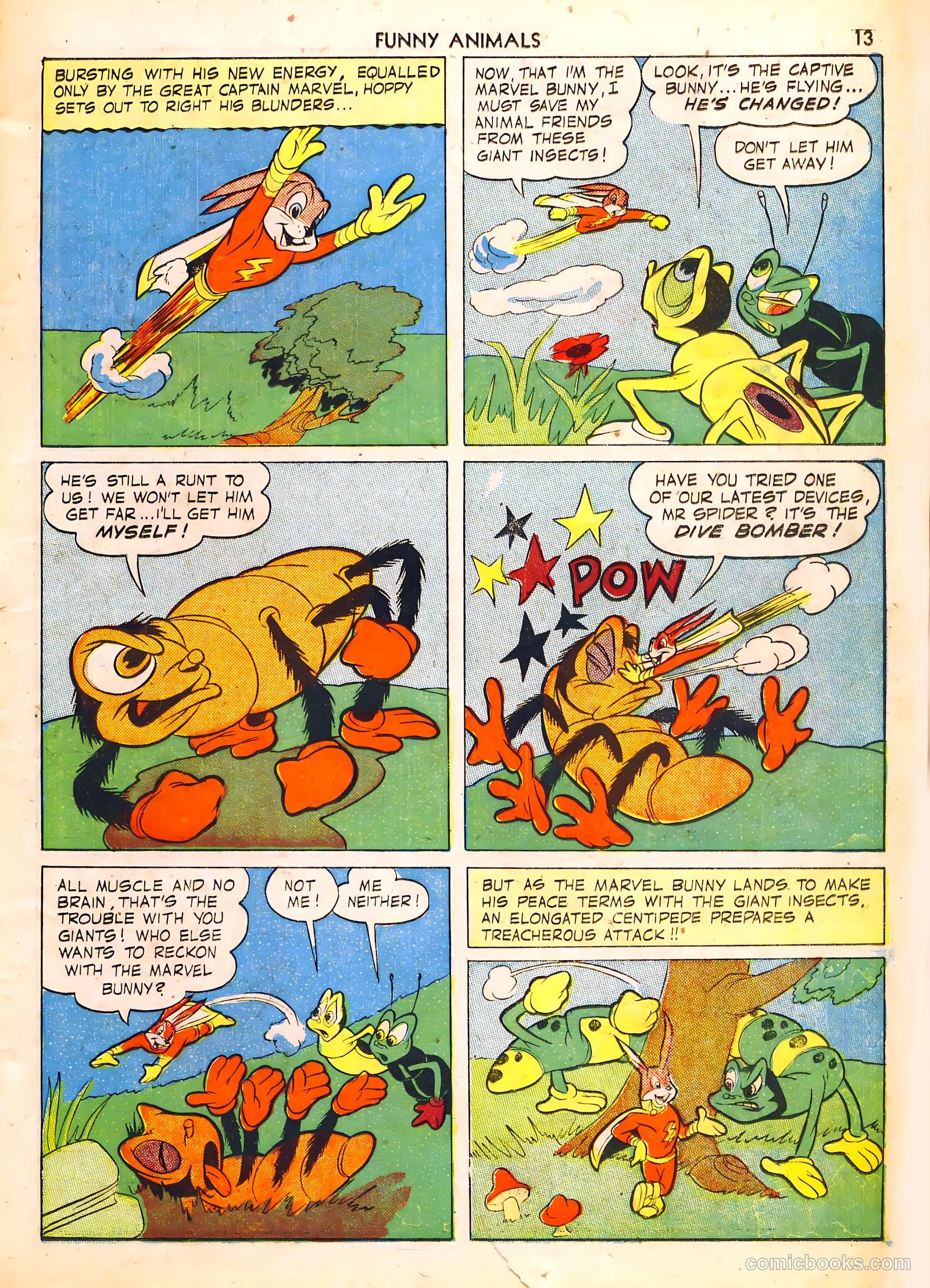 Fawcett's Funny Animals #6 (1943) — page 13 of 68