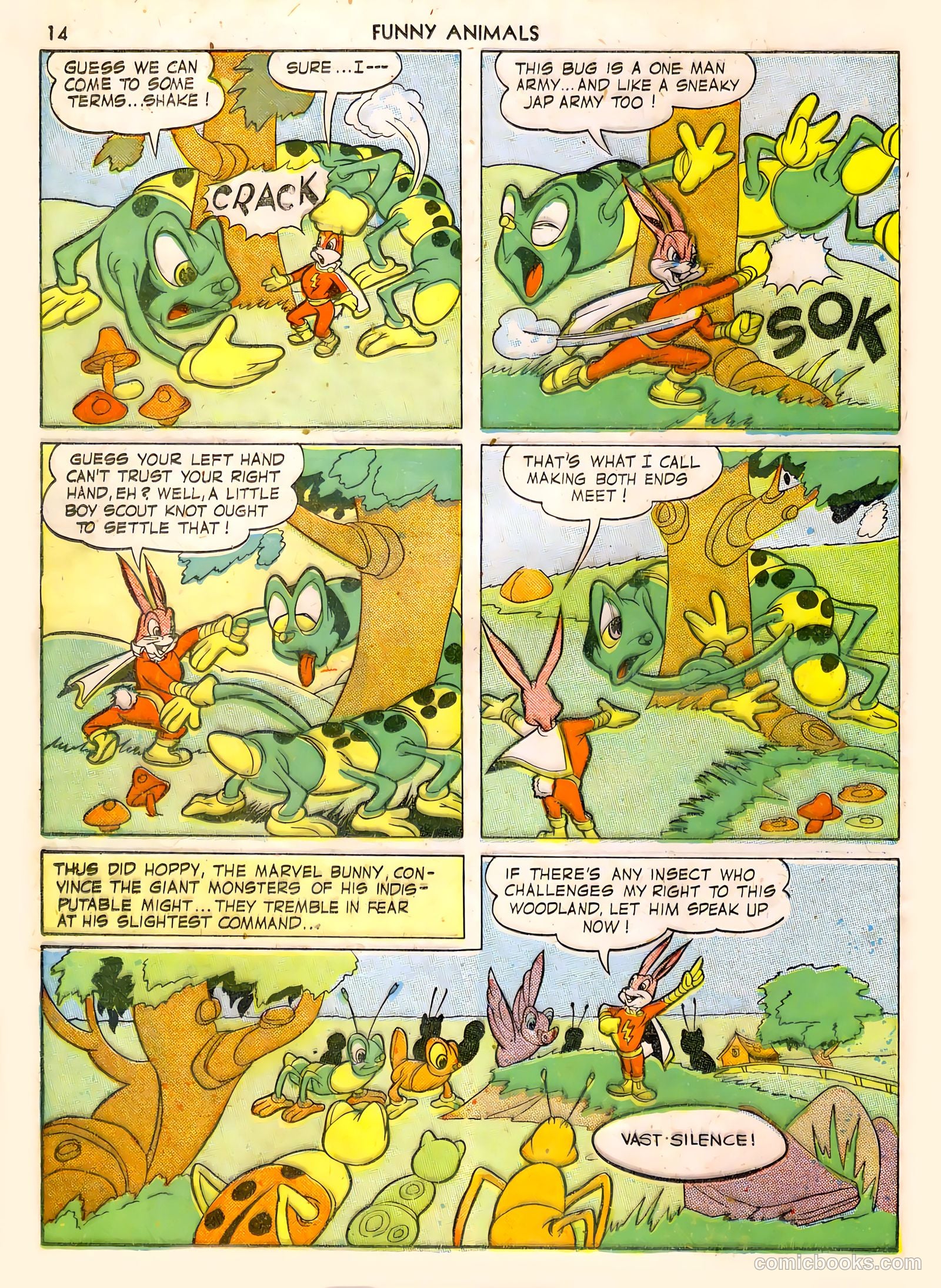 Fawcett's Funny Animals #6 (1943) — page 14 of 68