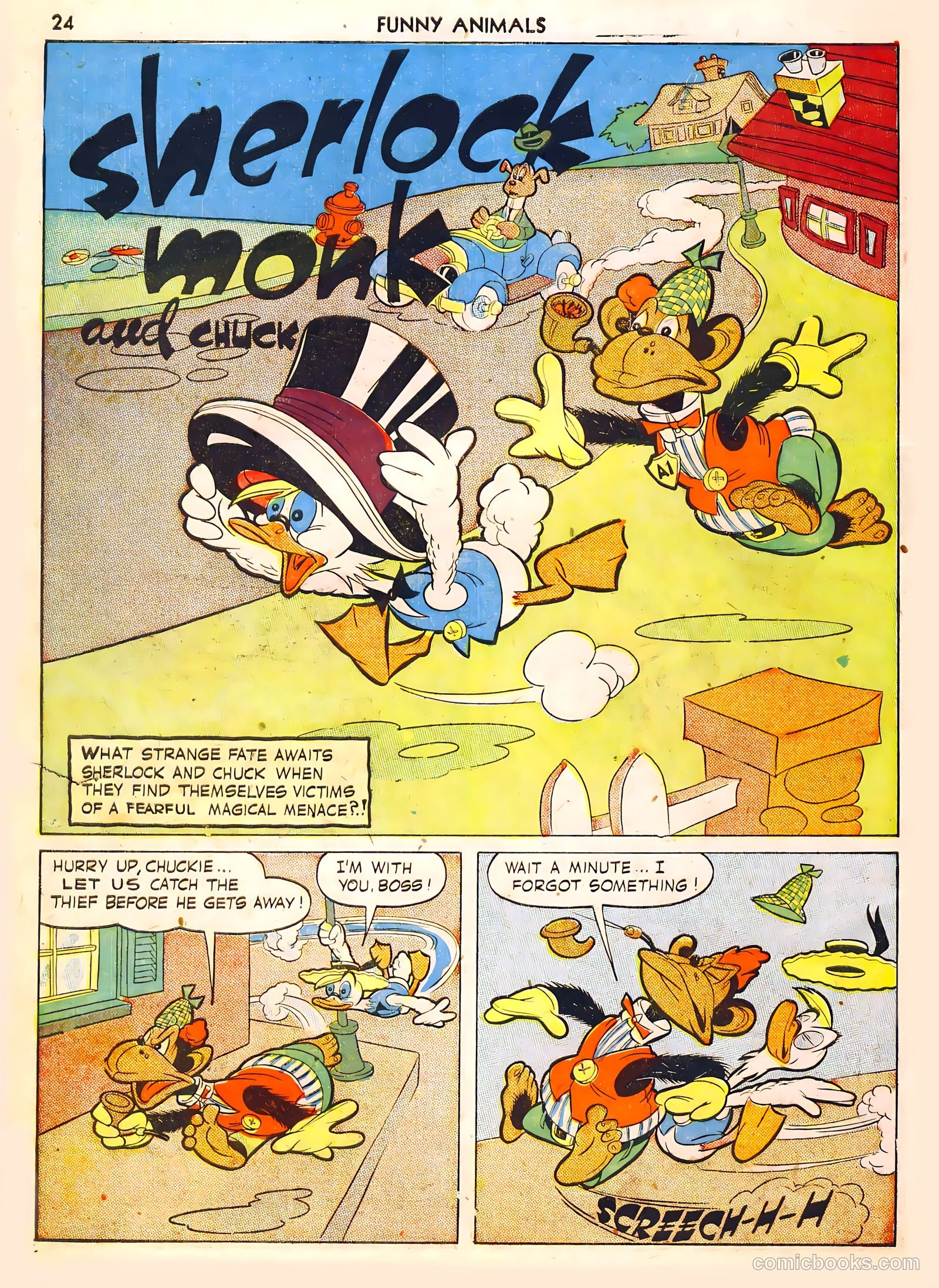 Fawcett's Funny Animals #6 (1943) — page 24 of 68