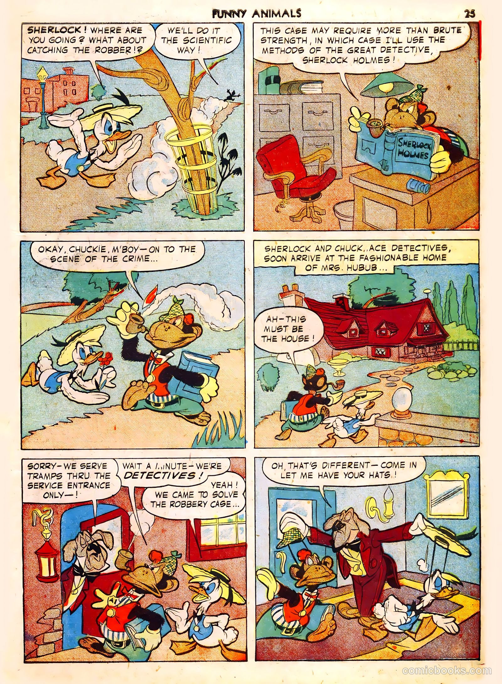 Fawcett's Funny Animals #6 (1943) — page 25 of 68