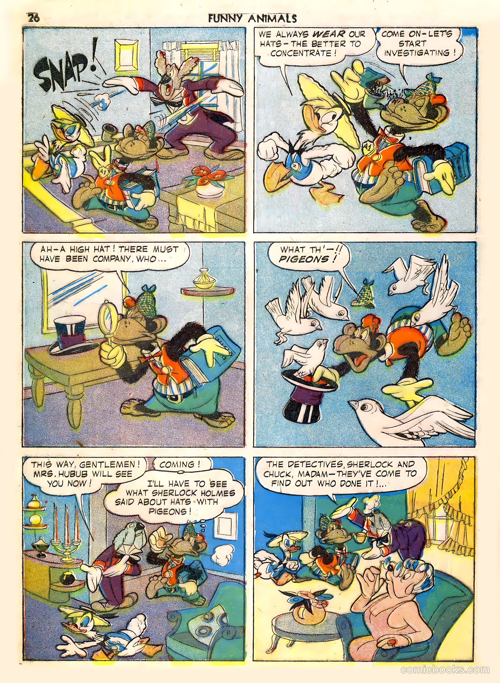 Fawcett's Funny Animals #6 (1943) — page 26 of 68