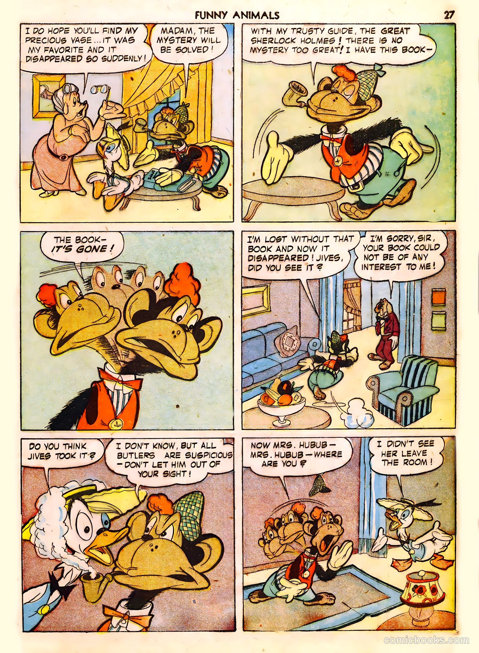 Fawcett's Funny Animals #6 (1943) — page 27 of 68
