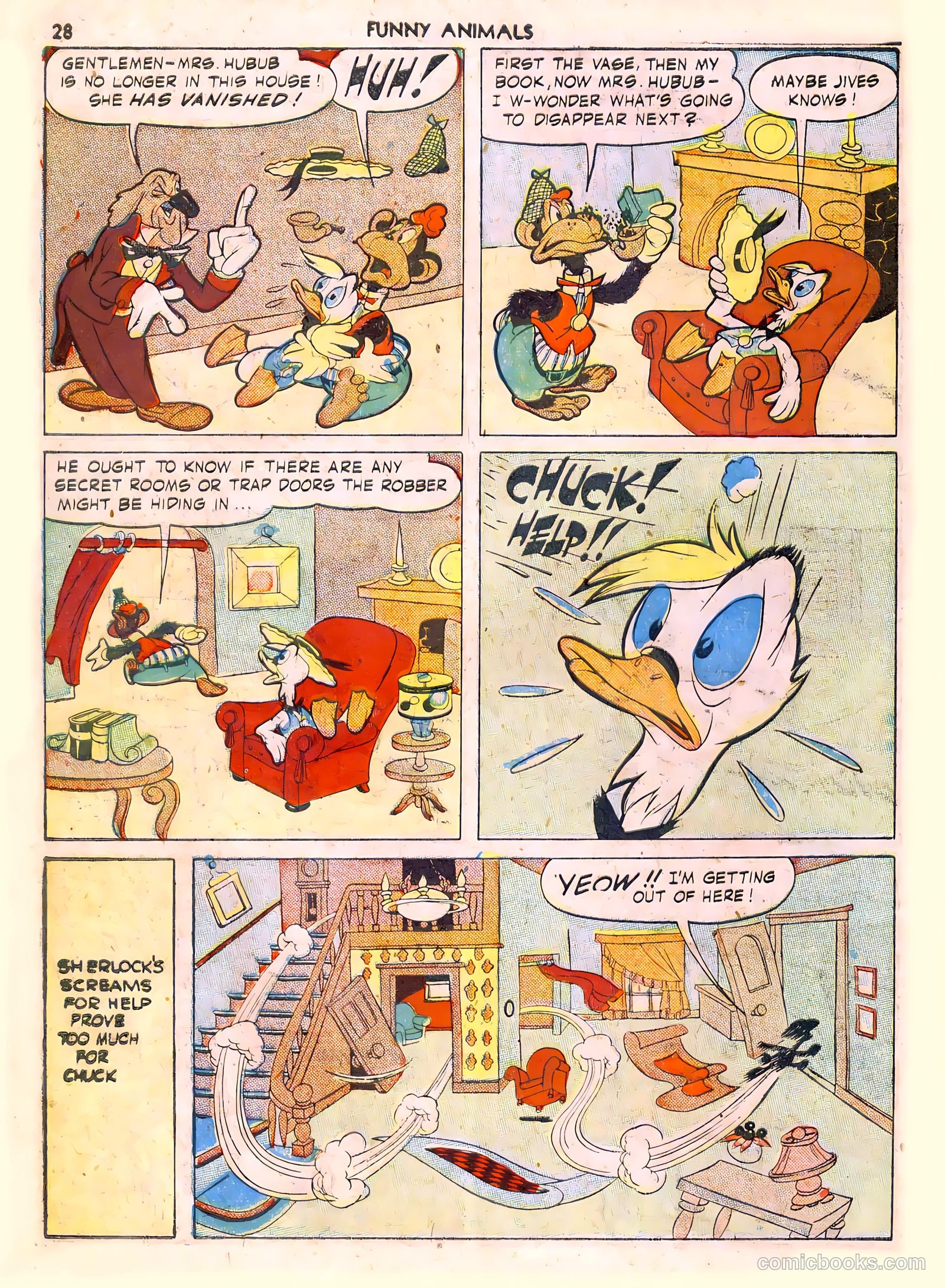 Fawcett's Funny Animals #6 (1943) — page 28 of 68