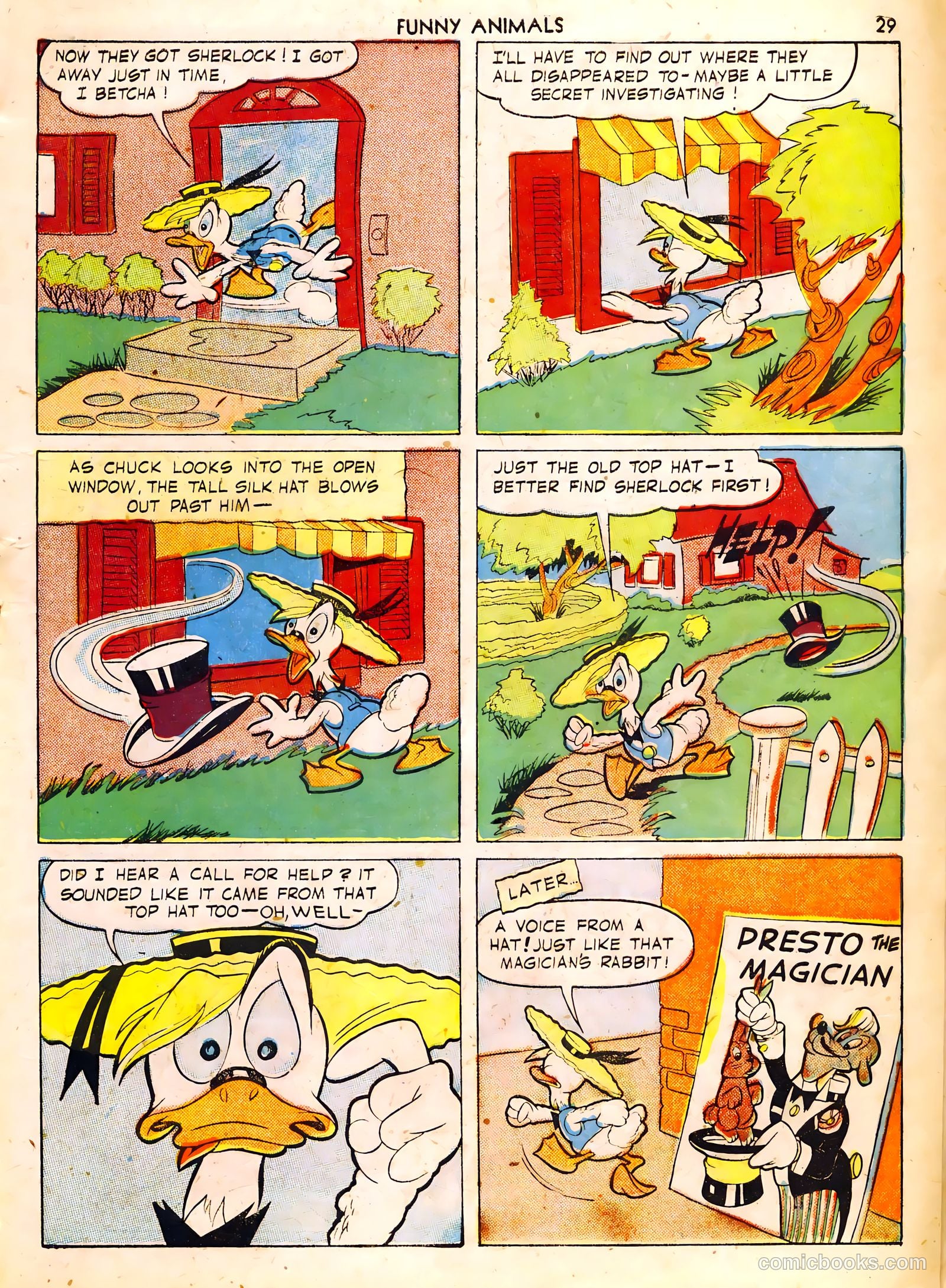Fawcett's Funny Animals #6 (1943) — page 29 of 68
