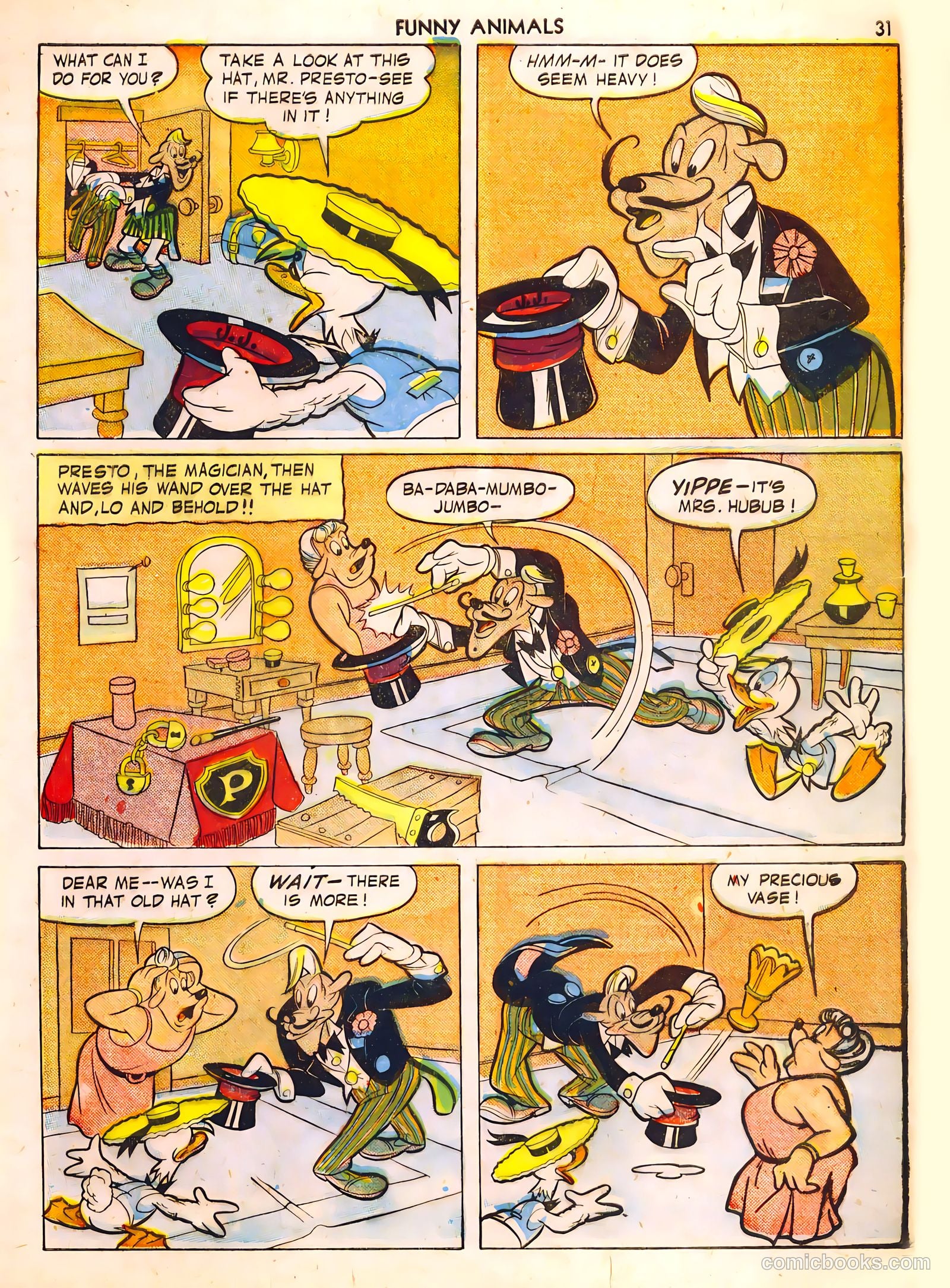 Fawcett's Funny Animals #6 (1943) — page 31 of 68