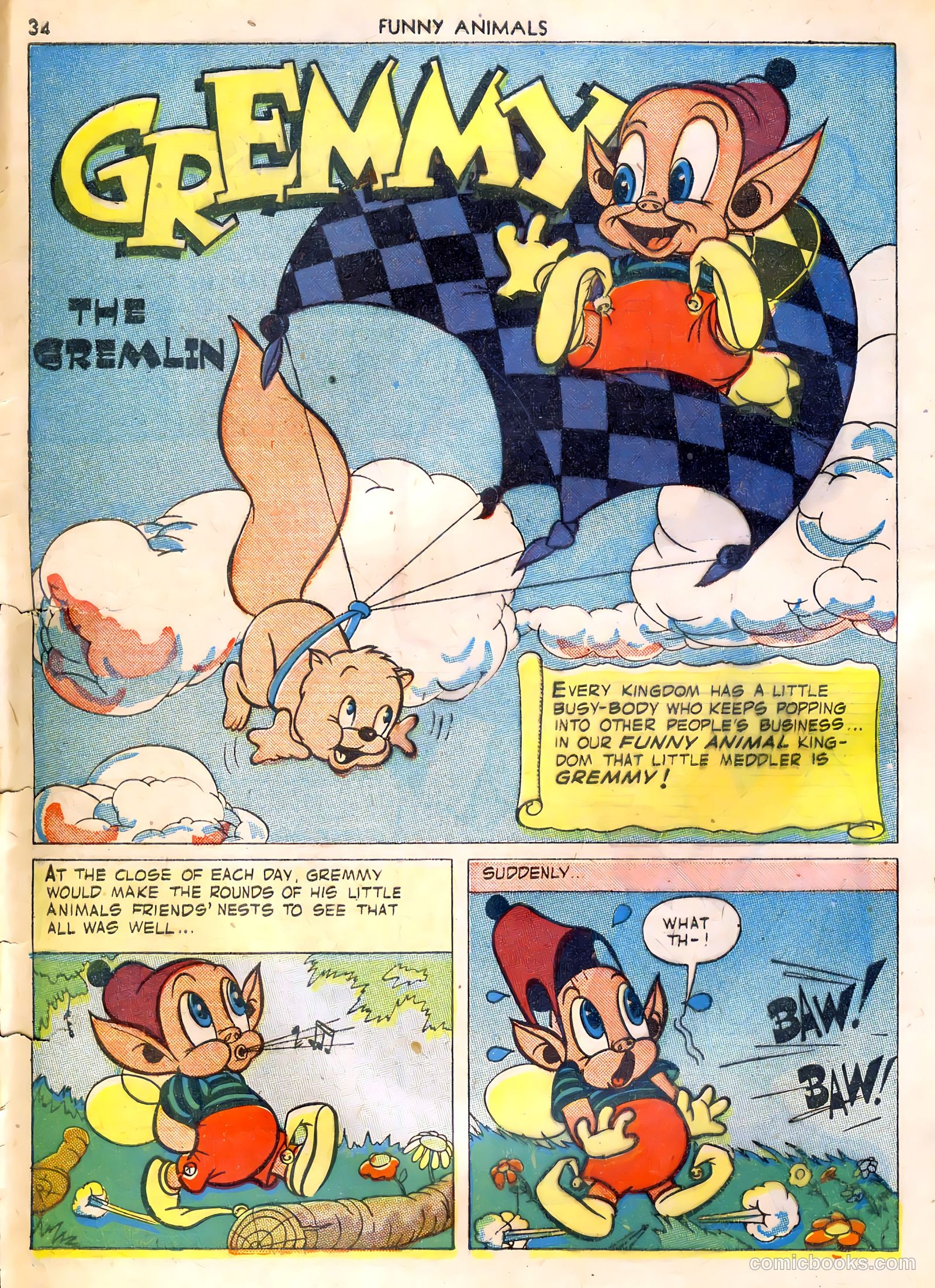 Fawcett's Funny Animals #6 (1943) — page 34 of 68