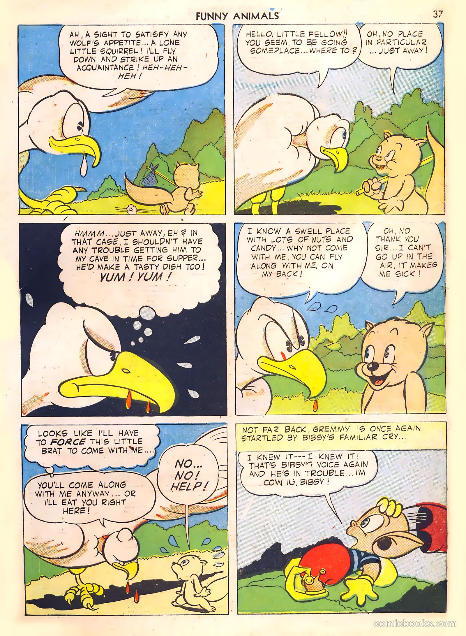 Fawcett's Funny Animals #6 (1943) — page 37 of 68