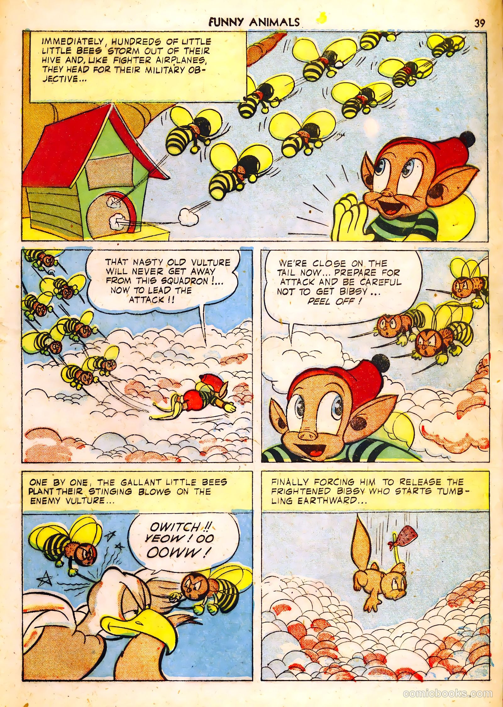 Fawcett's Funny Animals #6 (1943) — page 39 of 68