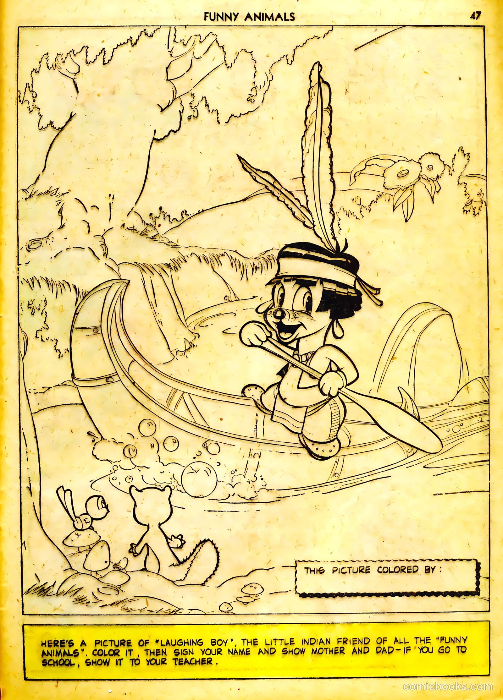 Fawcett's Funny Animals #6 (1943) — page 47 of 68