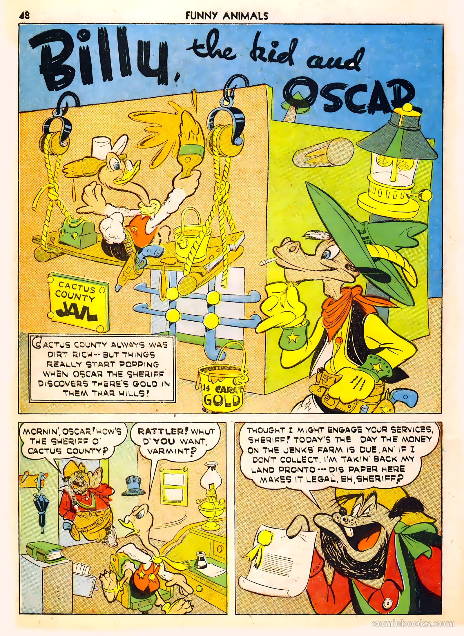 Fawcett's Funny Animals #6 (1943) — page 48 of 68