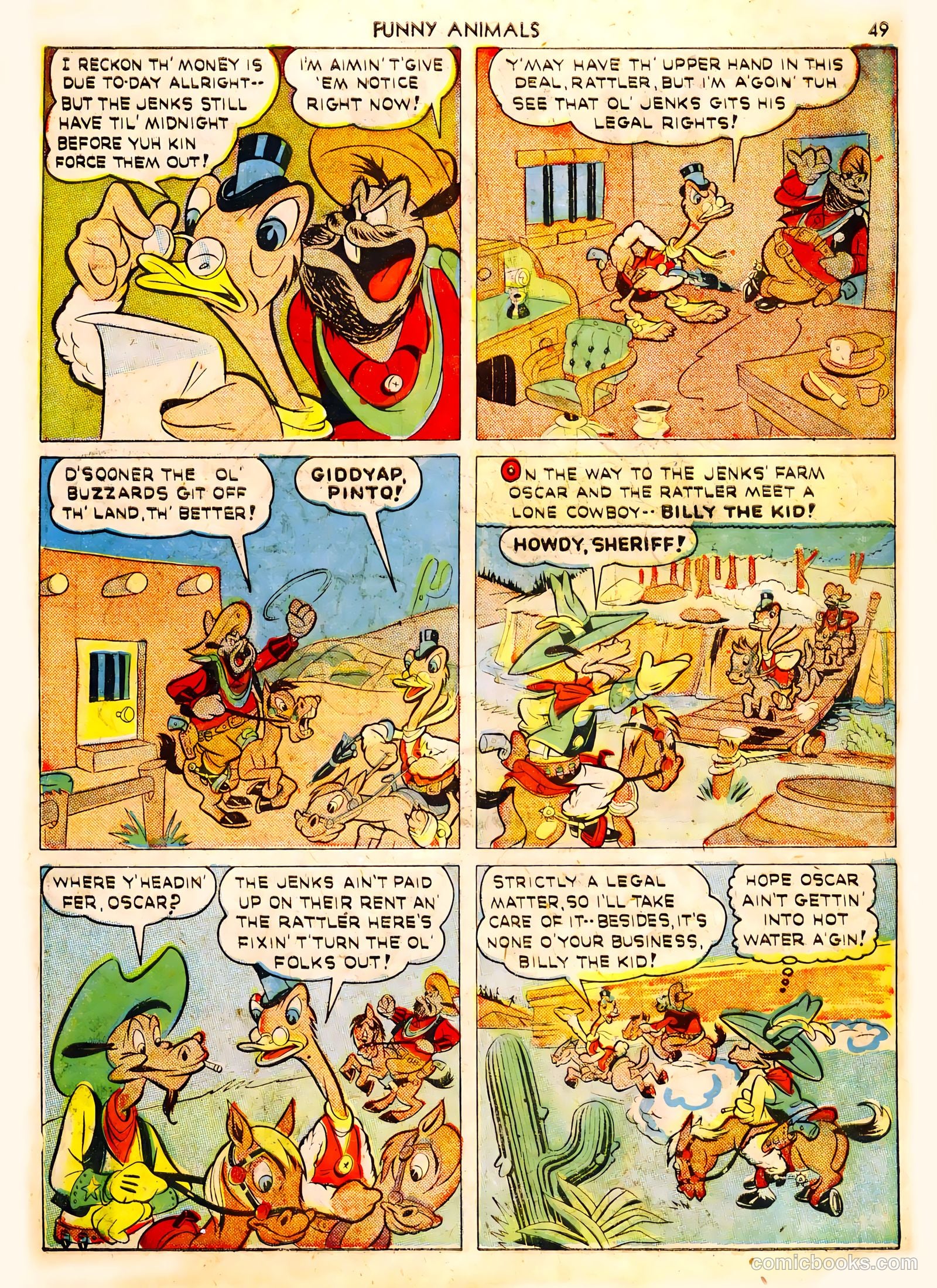 Fawcett's Funny Animals #6 (1943) — page 49 of 68