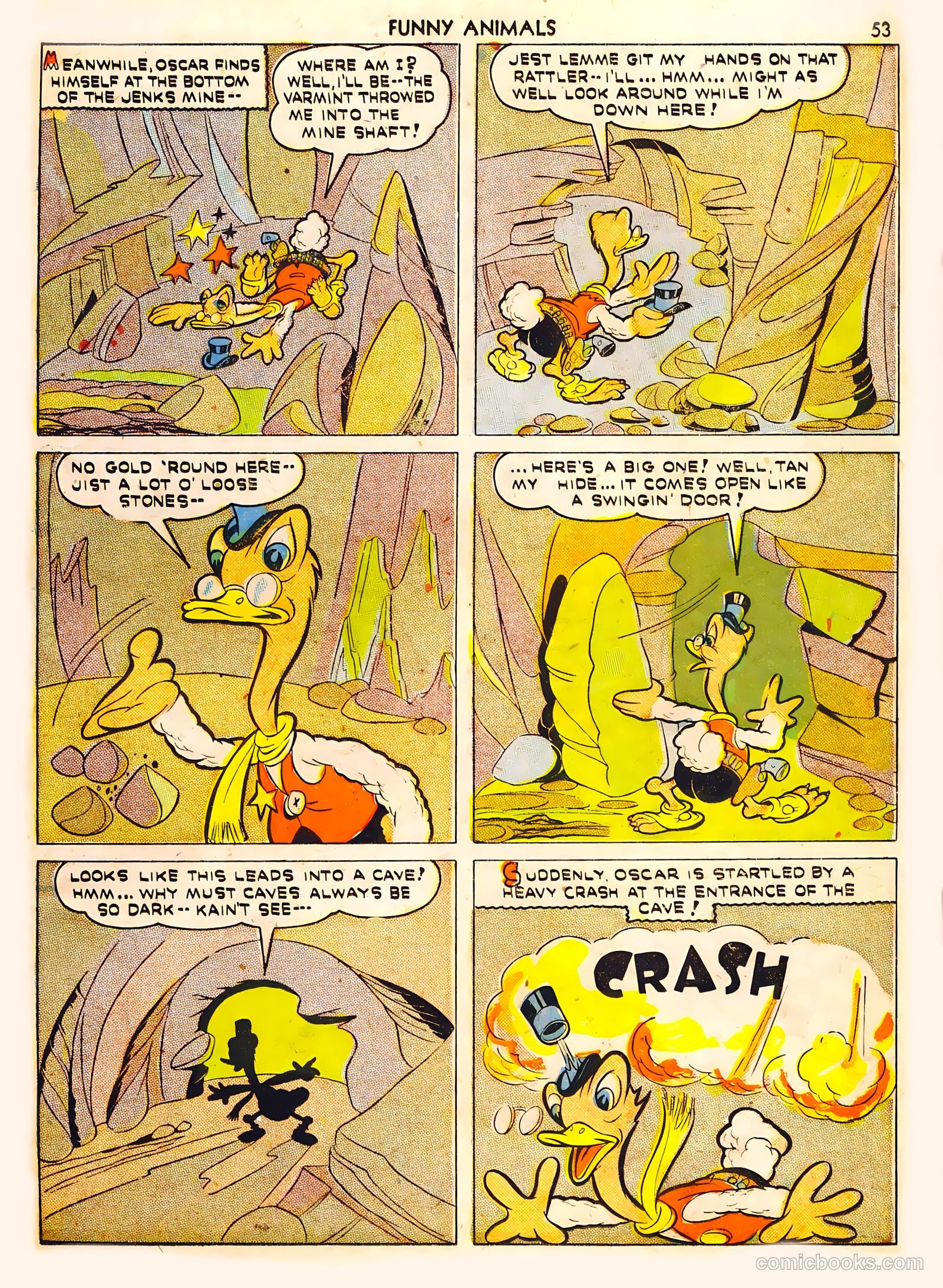 Fawcett's Funny Animals #6 (1943) — page 53 of 68