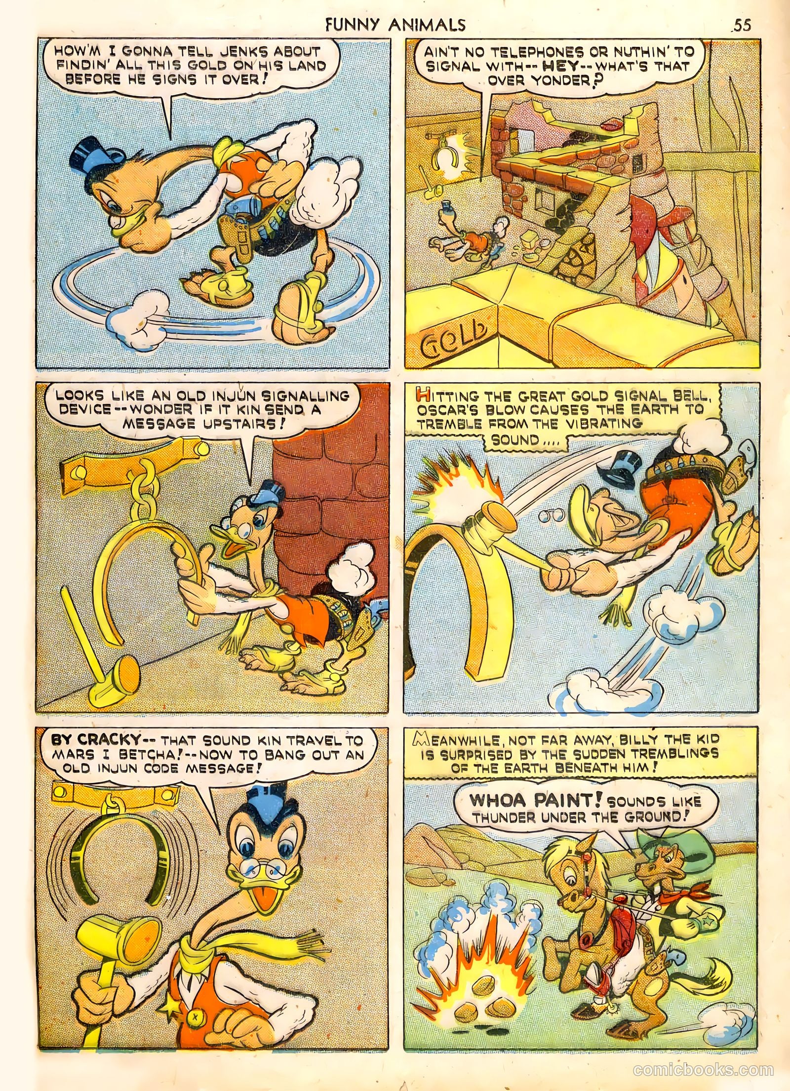 Fawcett's Funny Animals #6 (1943) — page 55 of 68