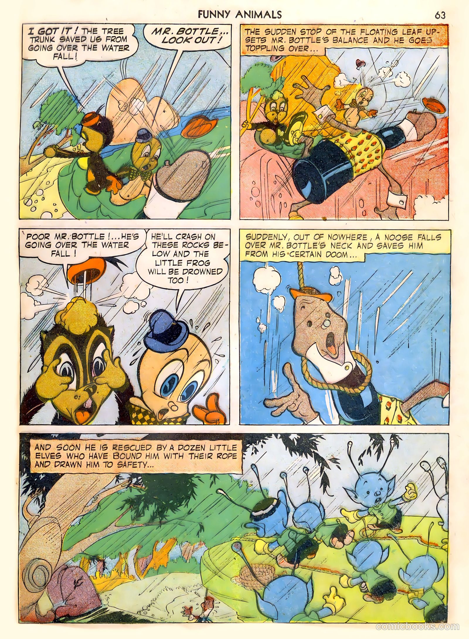 Fawcett's Funny Animals #6 (1943) — page 63 of 68