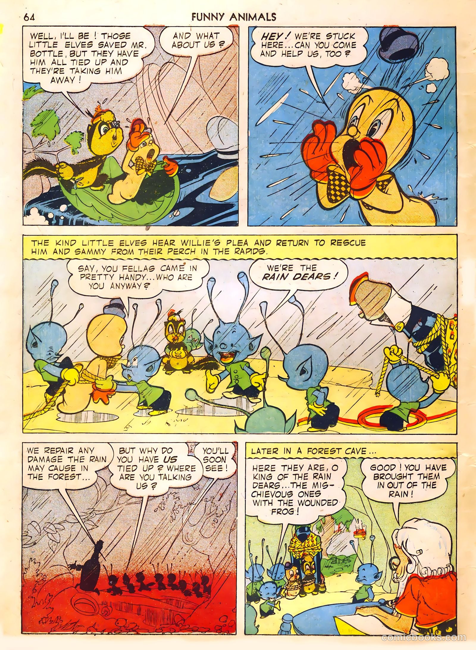 Fawcett's Funny Animals #6 (1943) — page 64 of 68